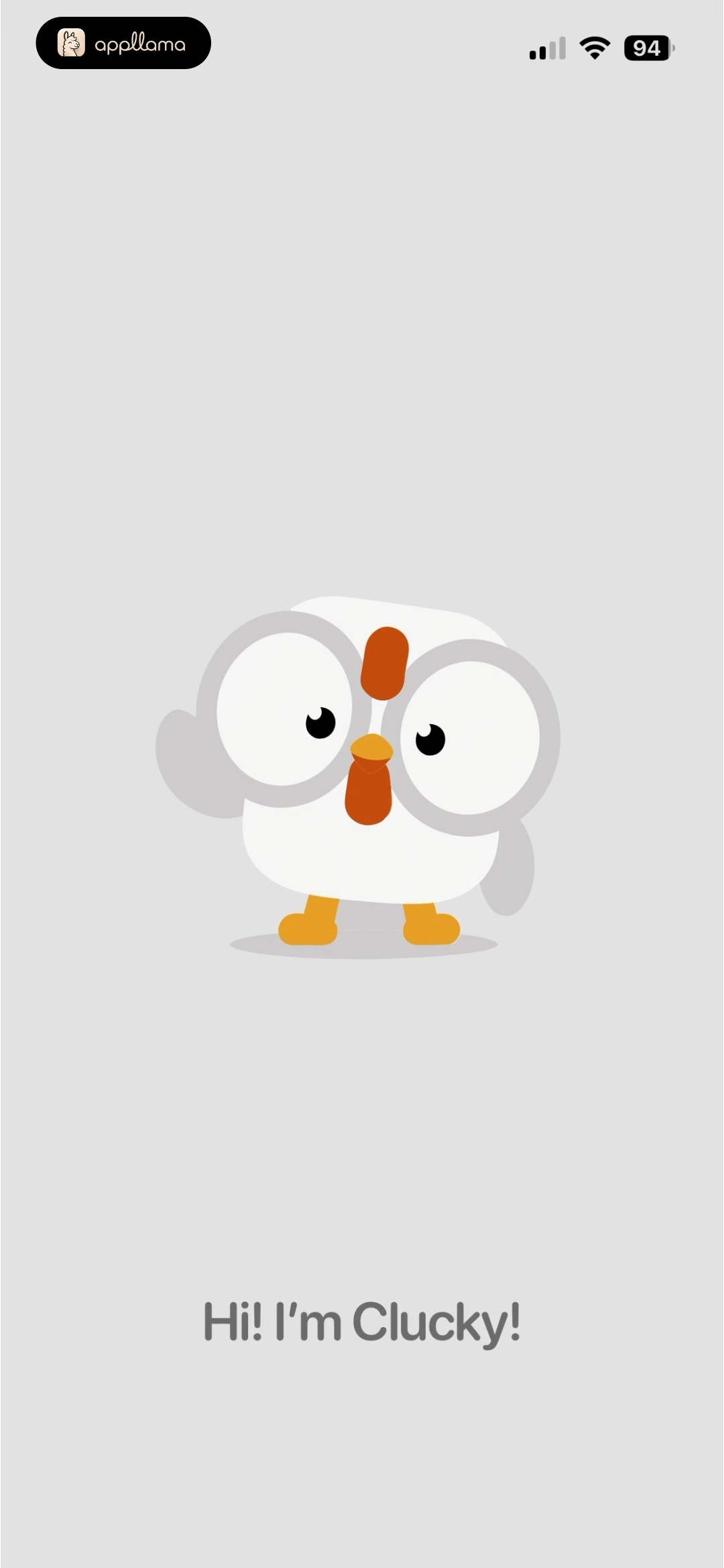 Mascot Greeting