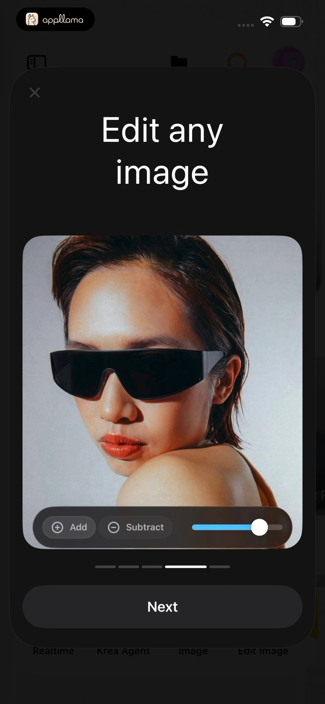 Image Editing Controls