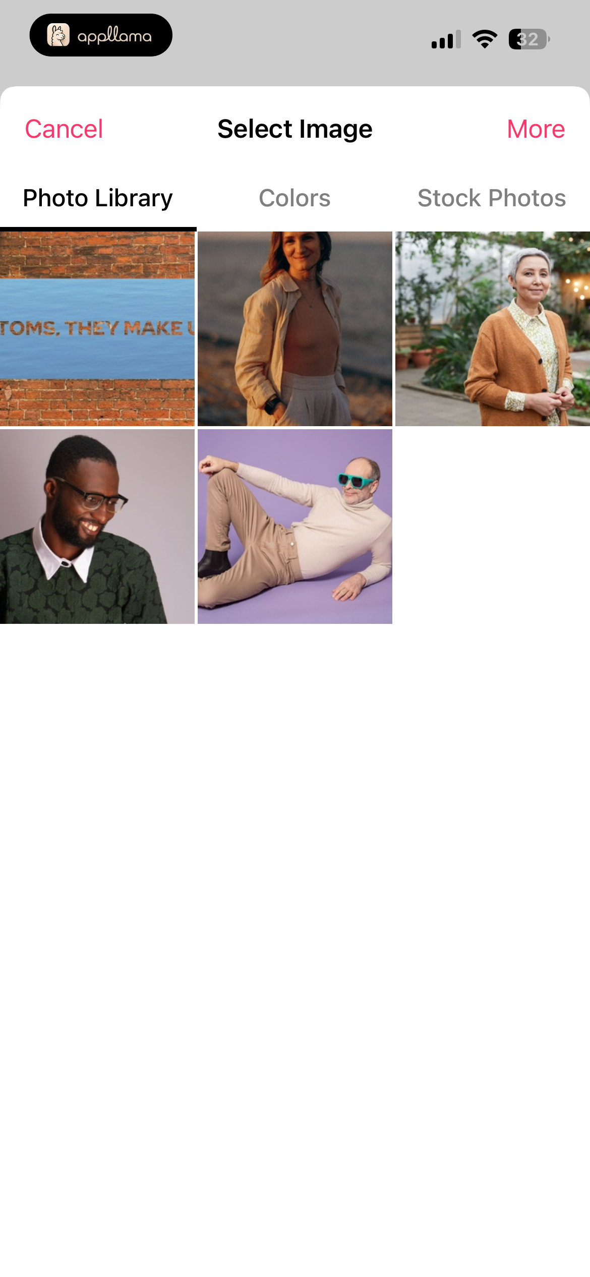 Select Image - Library