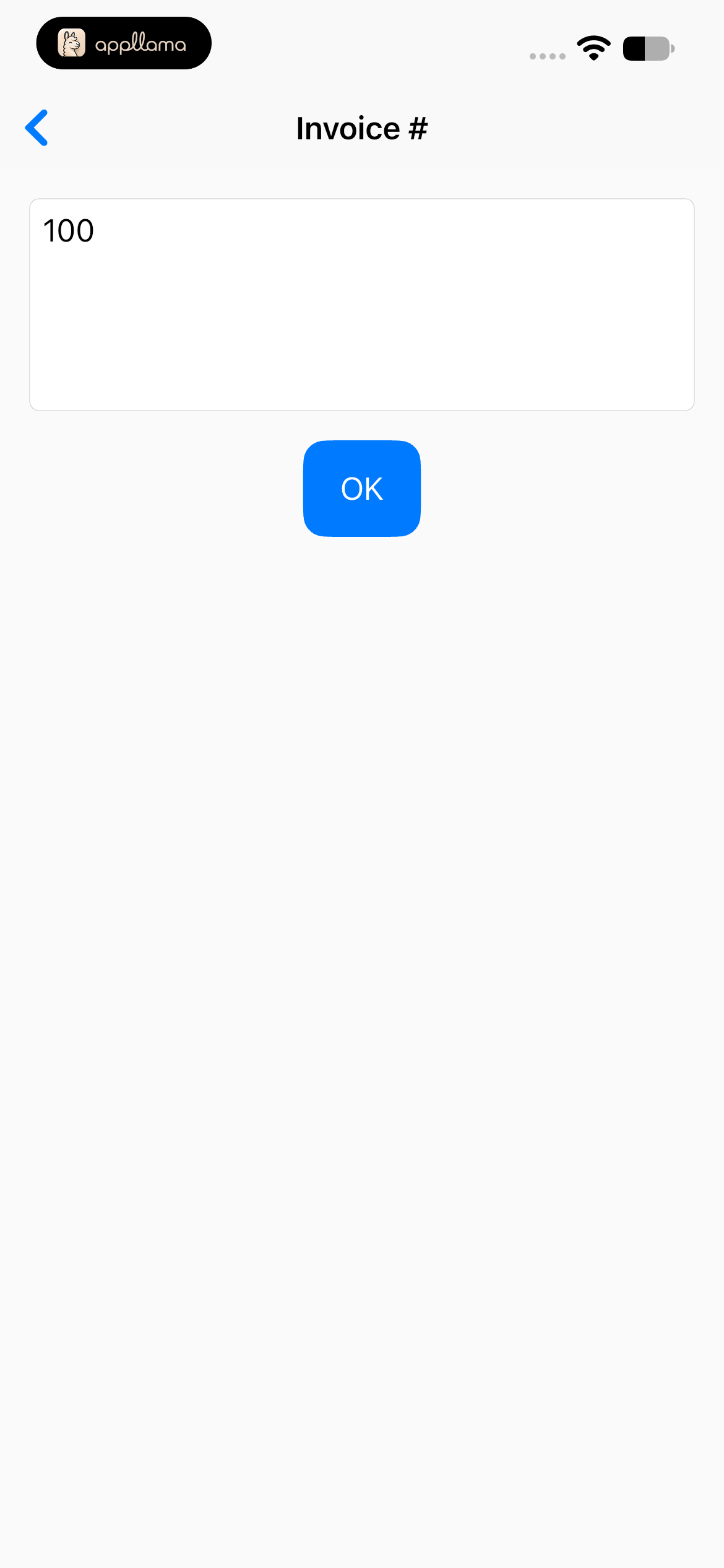 Invoice Number Editor