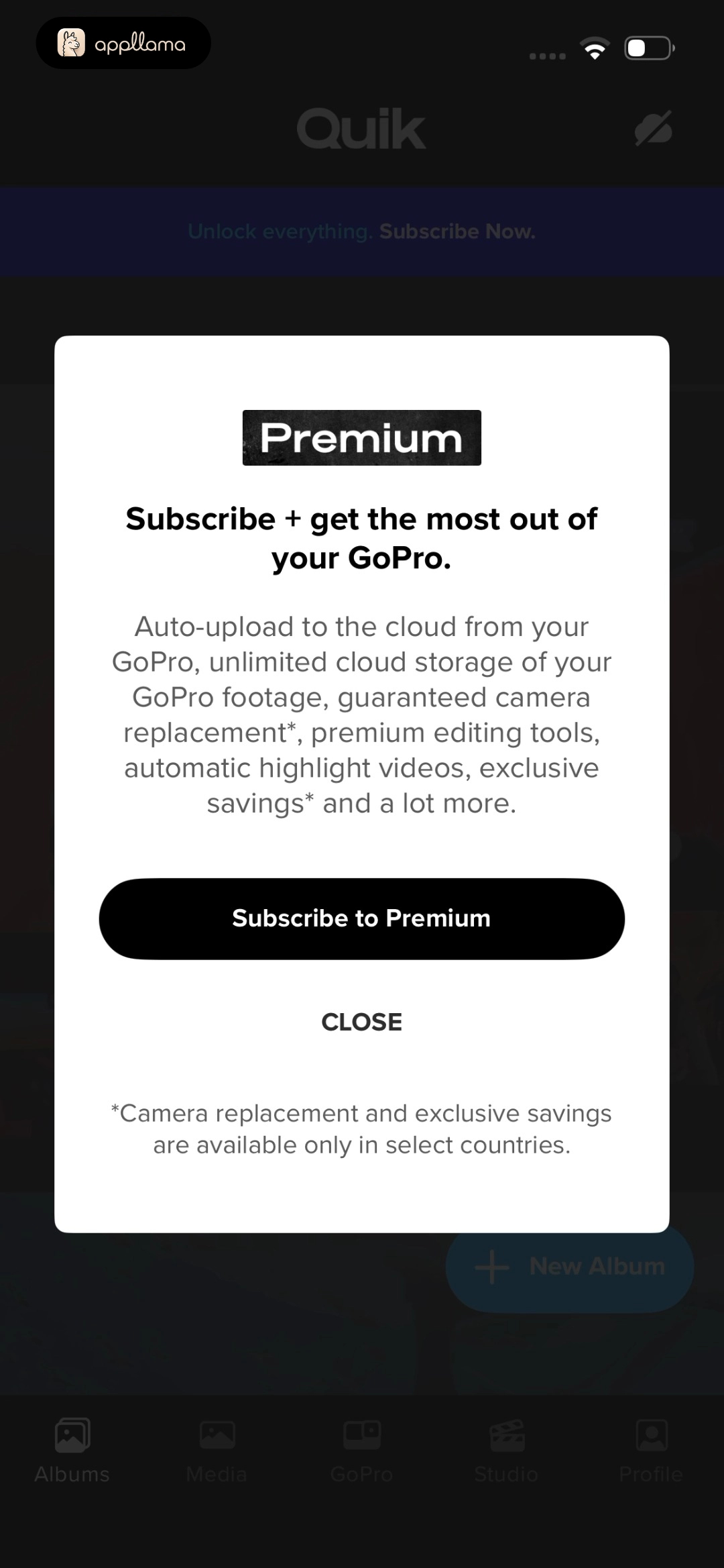 Premium Subscription Offer