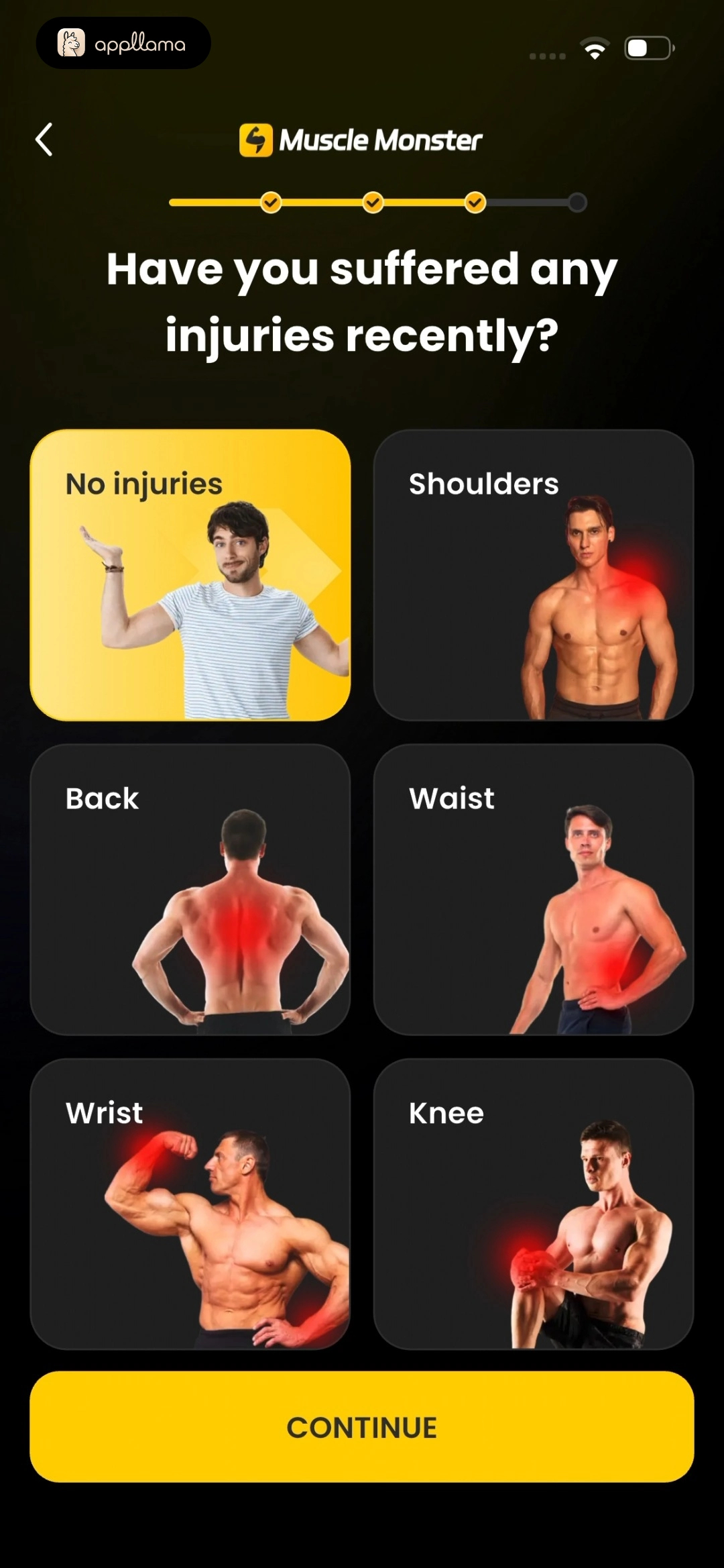 Injury Selection