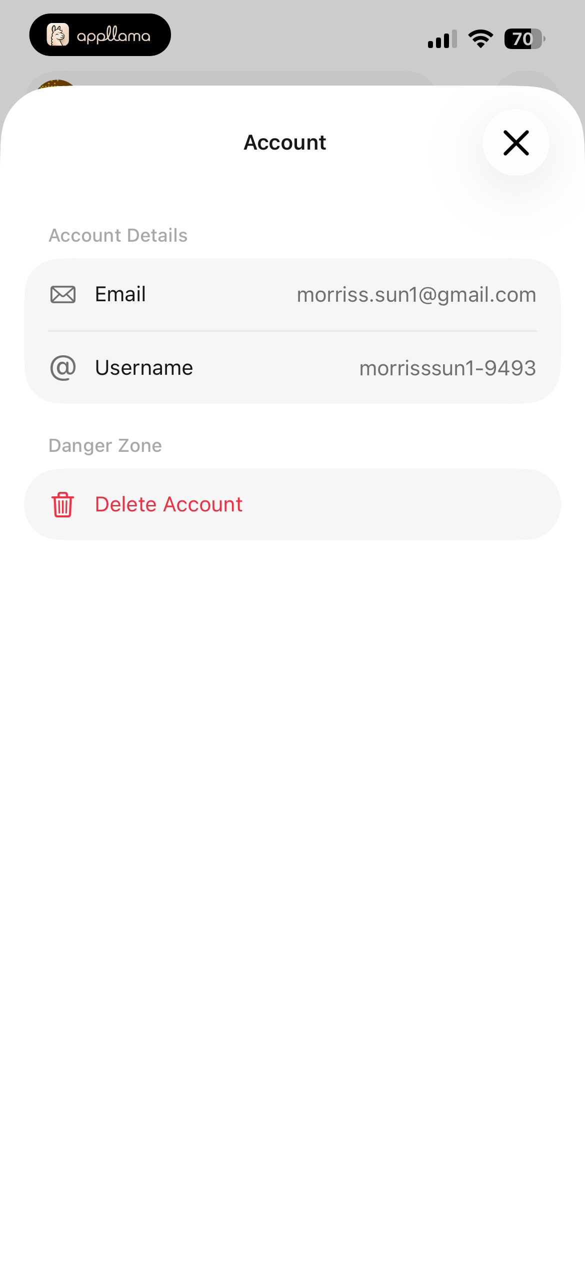 Account