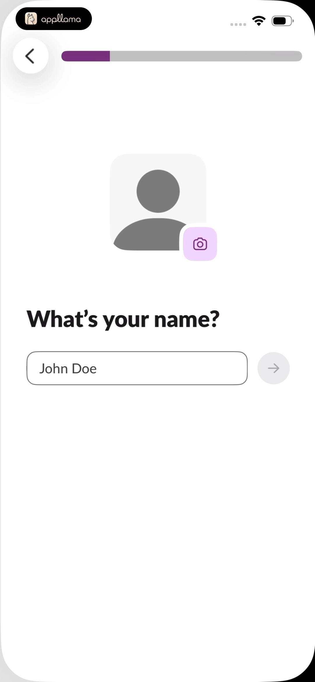 Set Profile Name