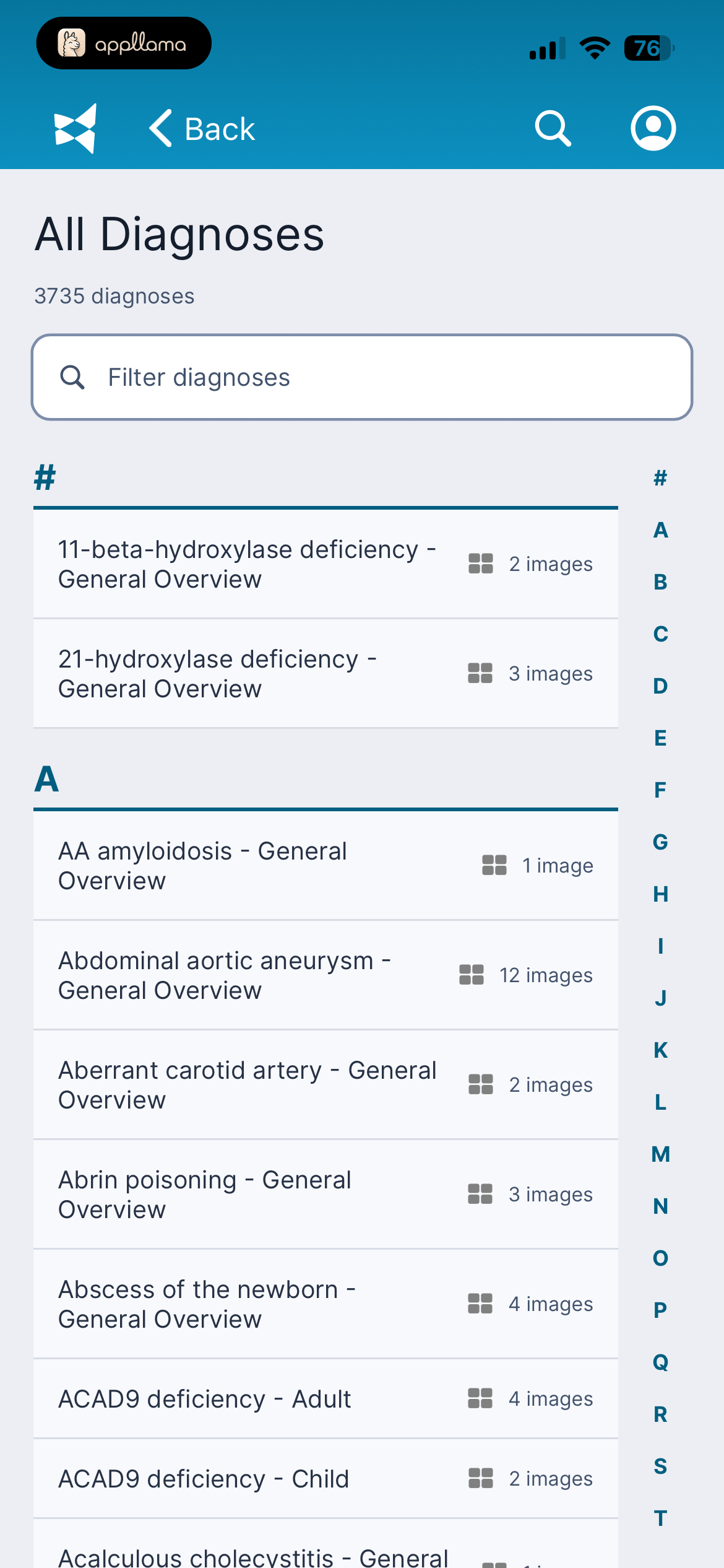 All Diagnoses
