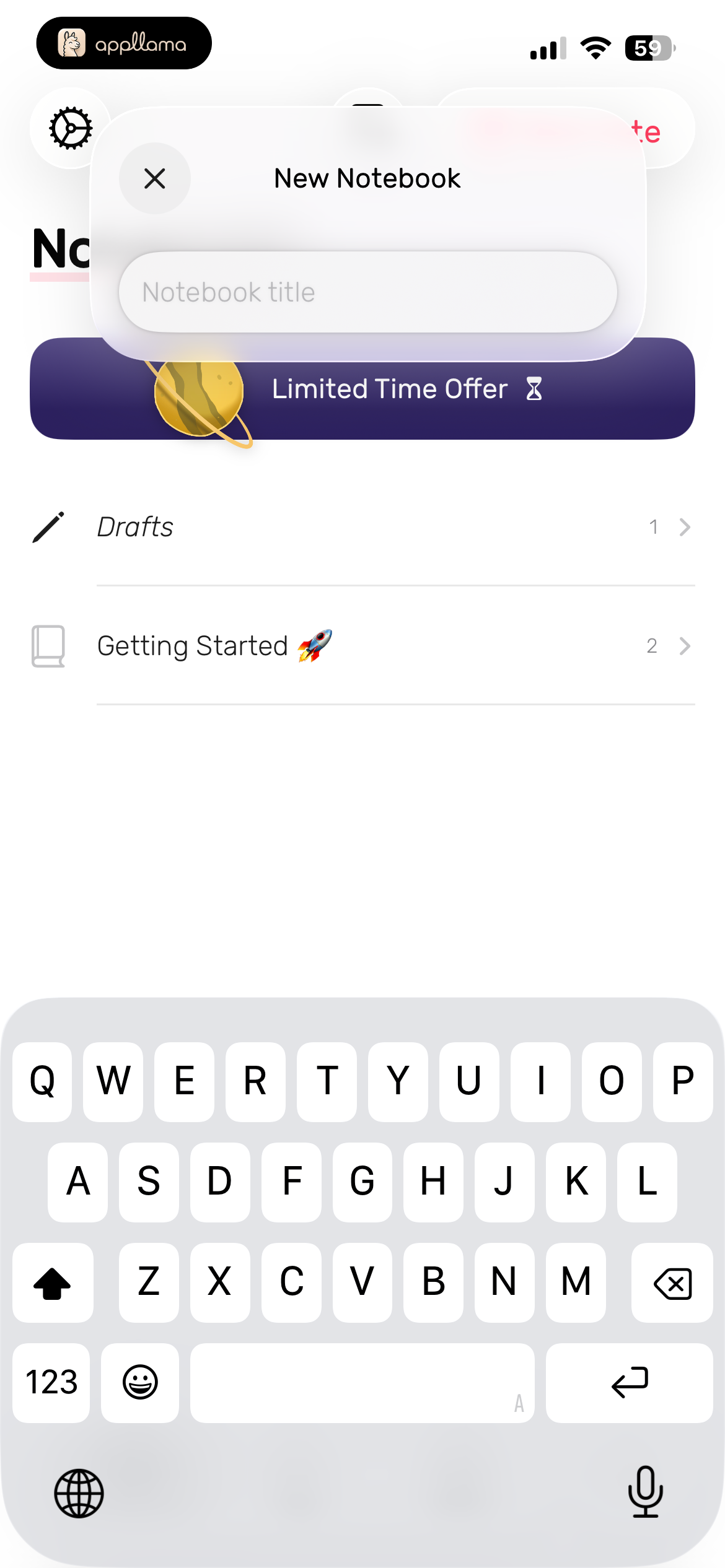 Notebook Search