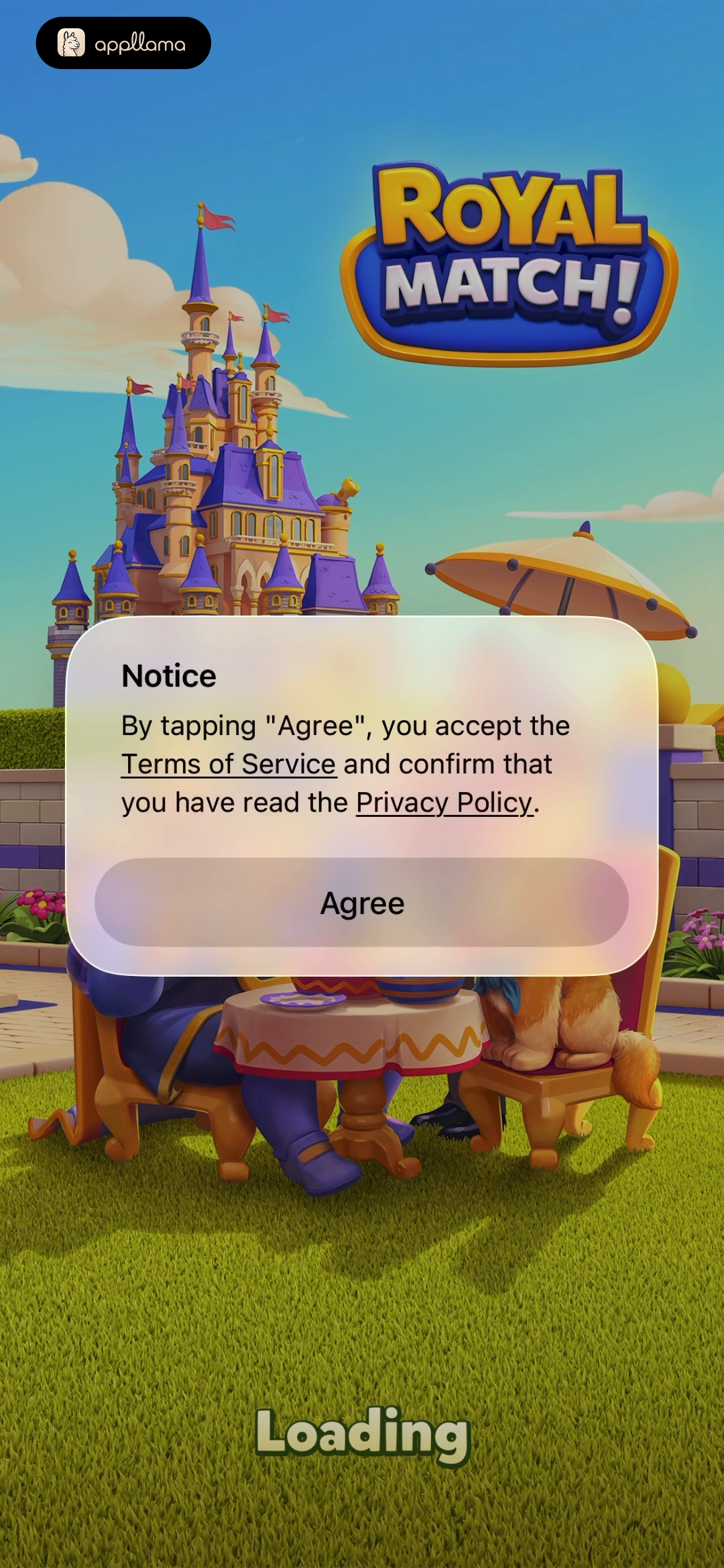 Terms Acceptance Dialog