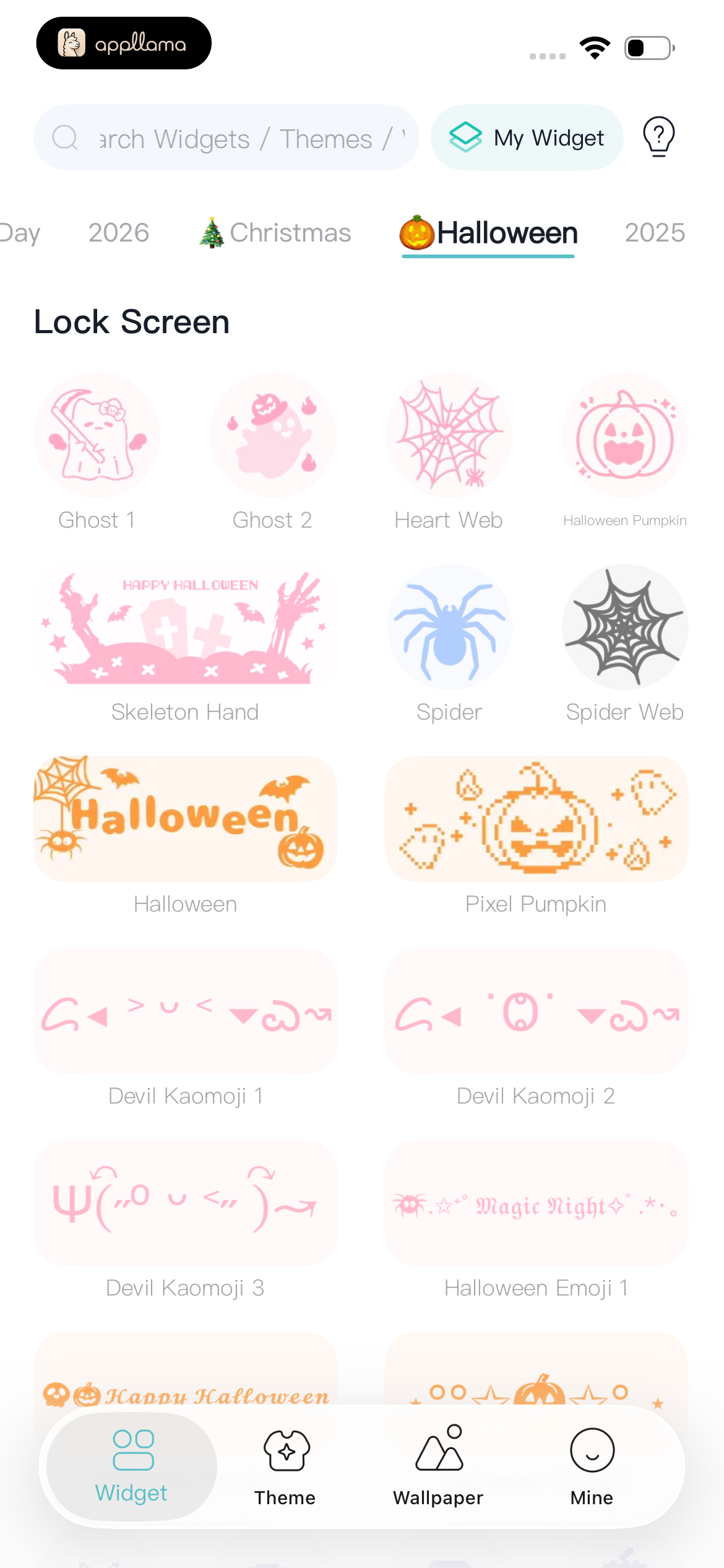 Text Art Widgets