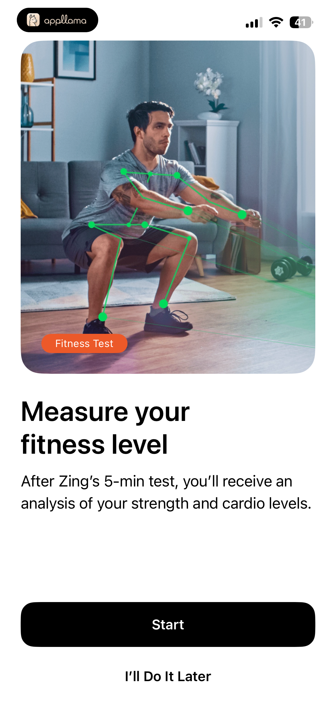 Fitness Test Intro