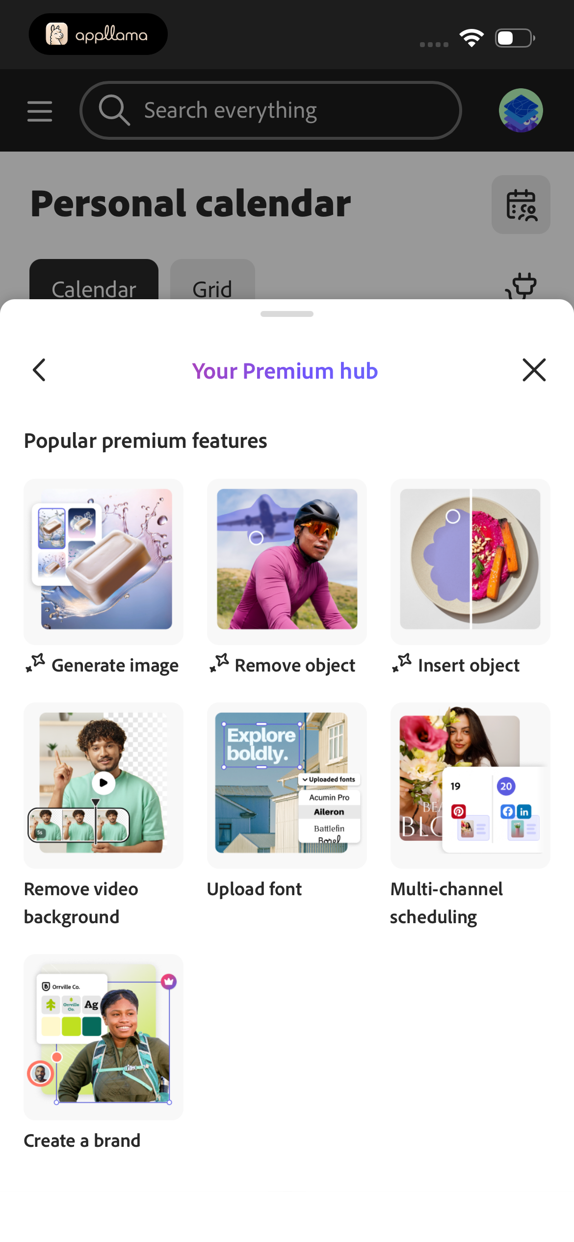 Calendar Creation Suggestions