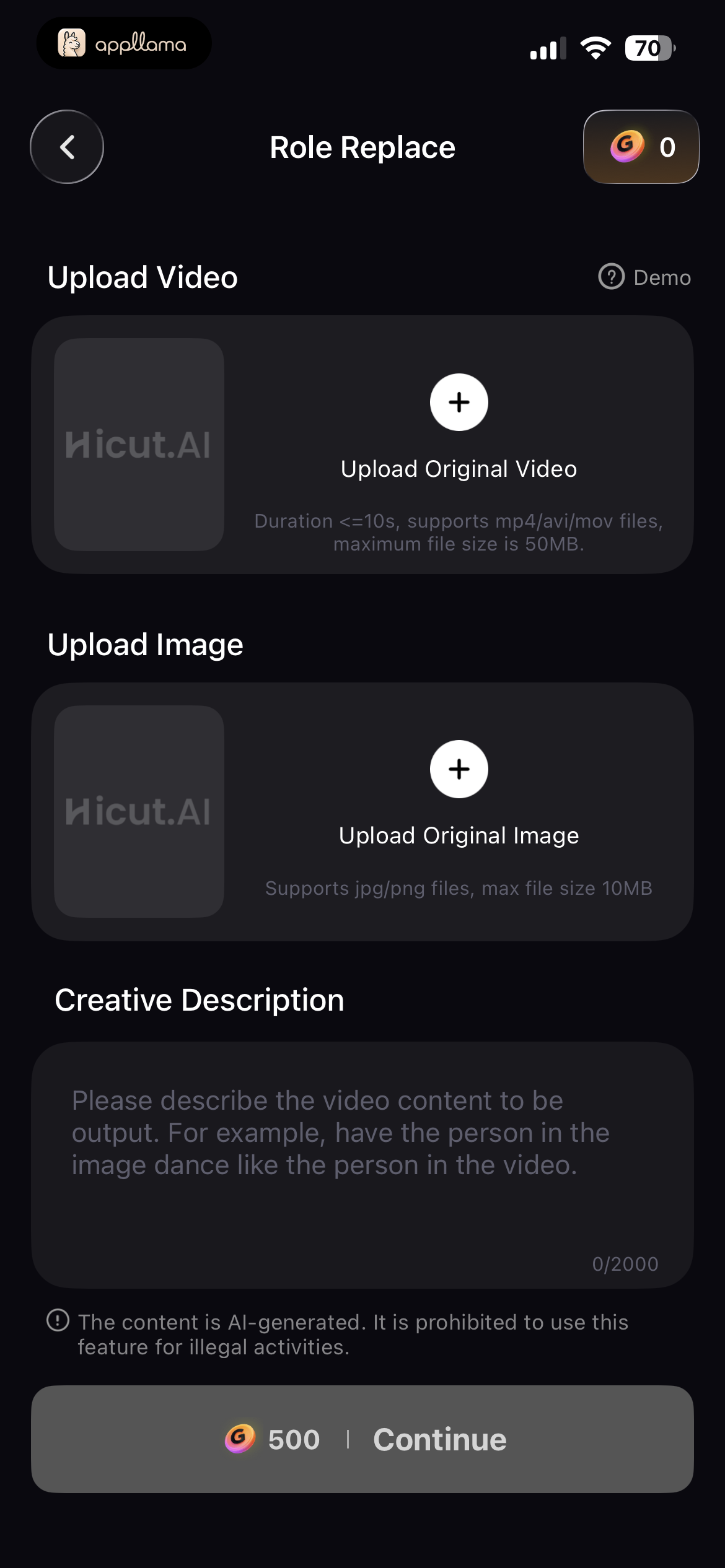 Role Replace Setup