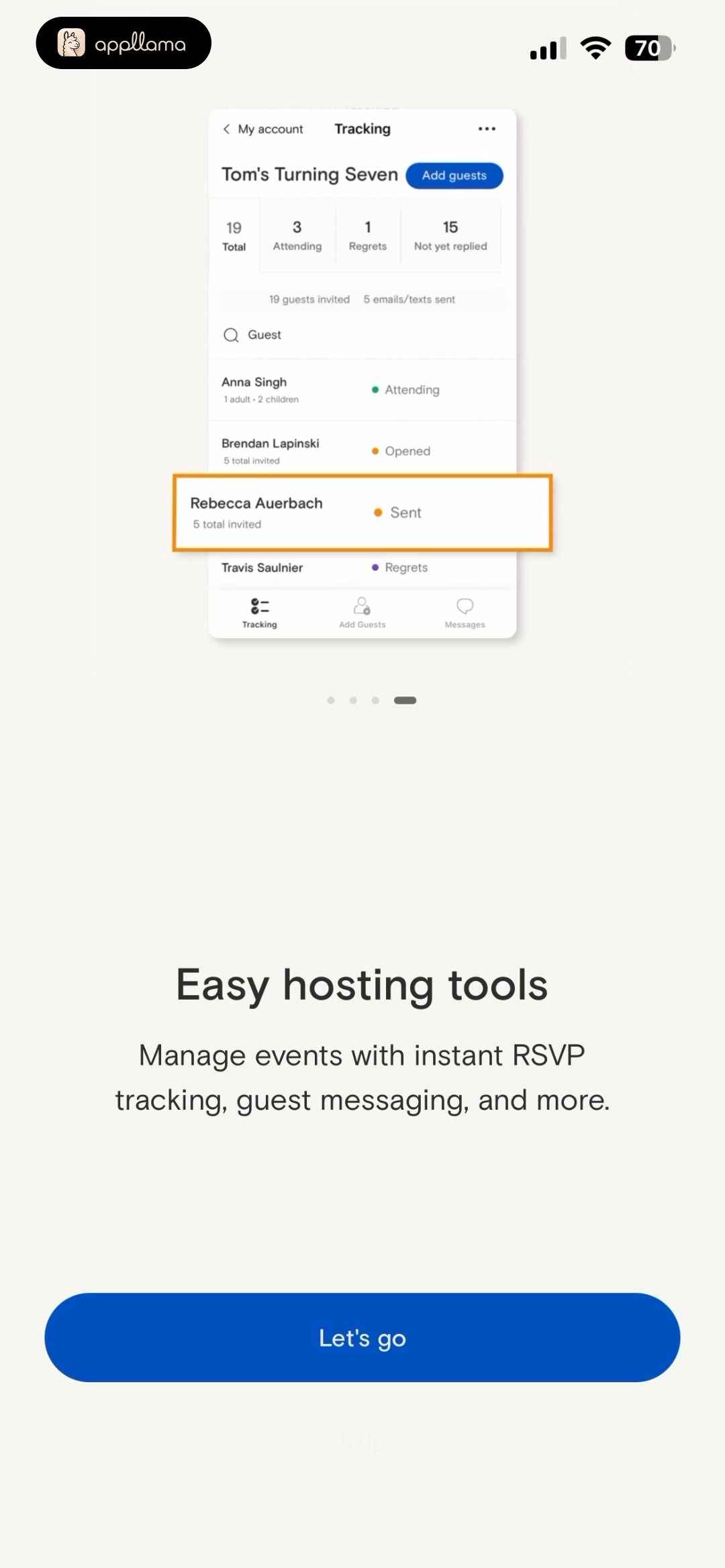 Onboarding Hosting Tools