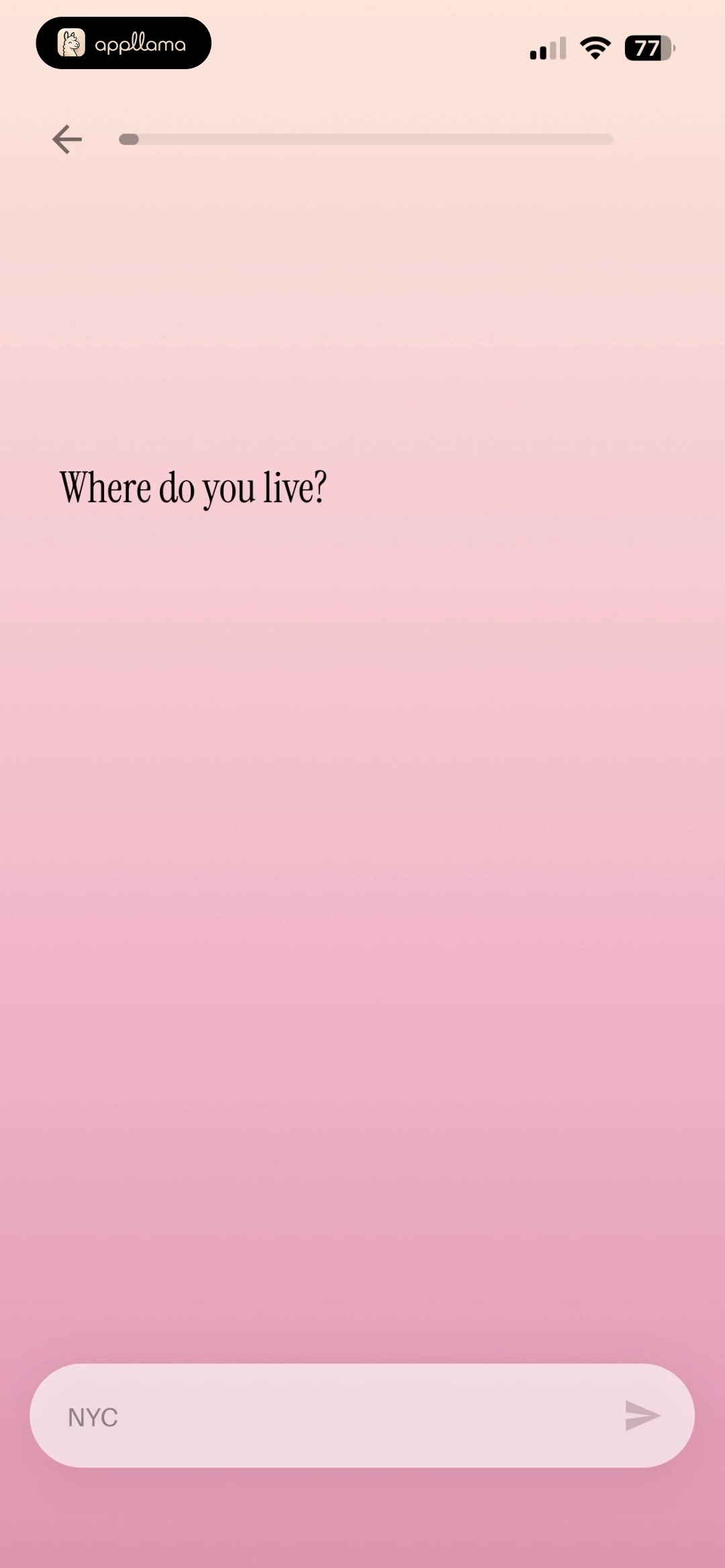 Location Entry