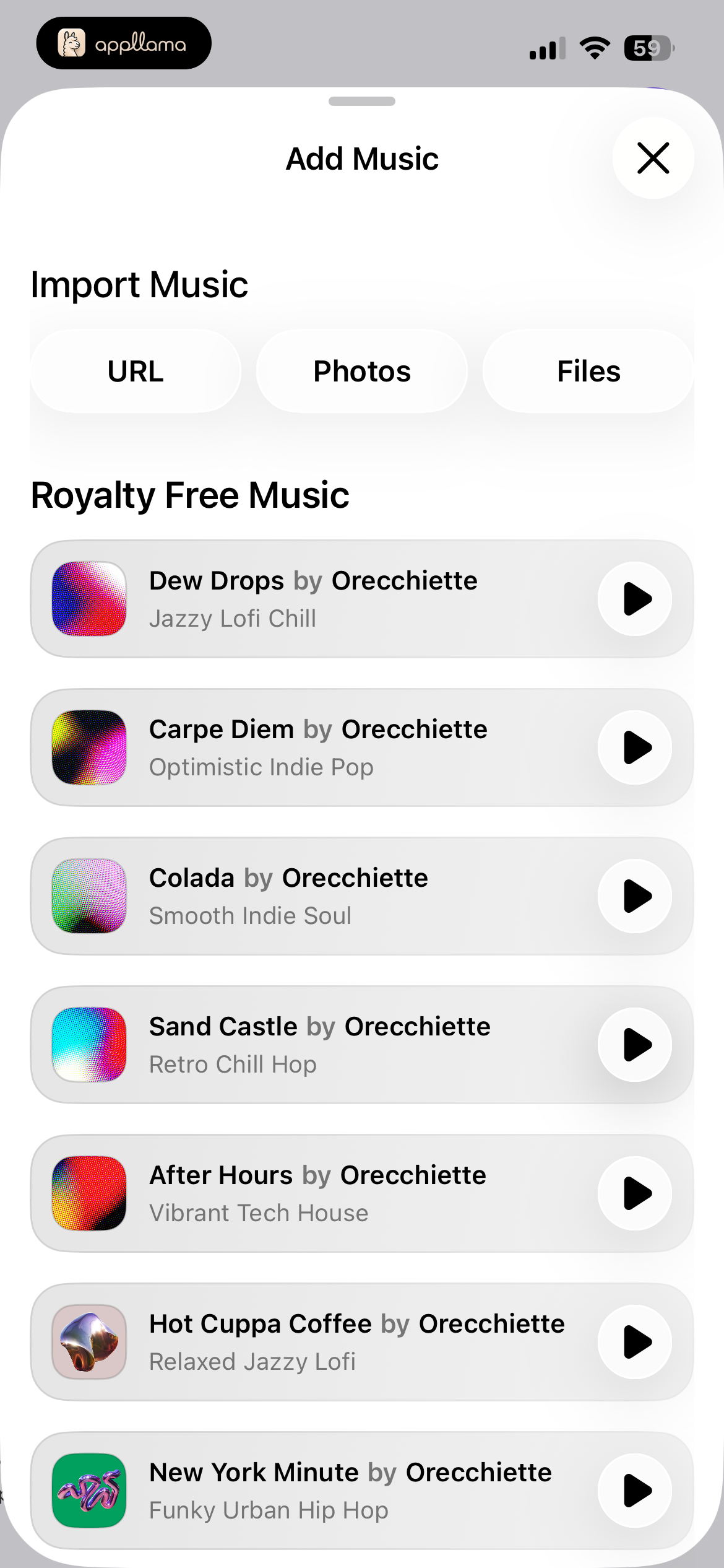 Add Music