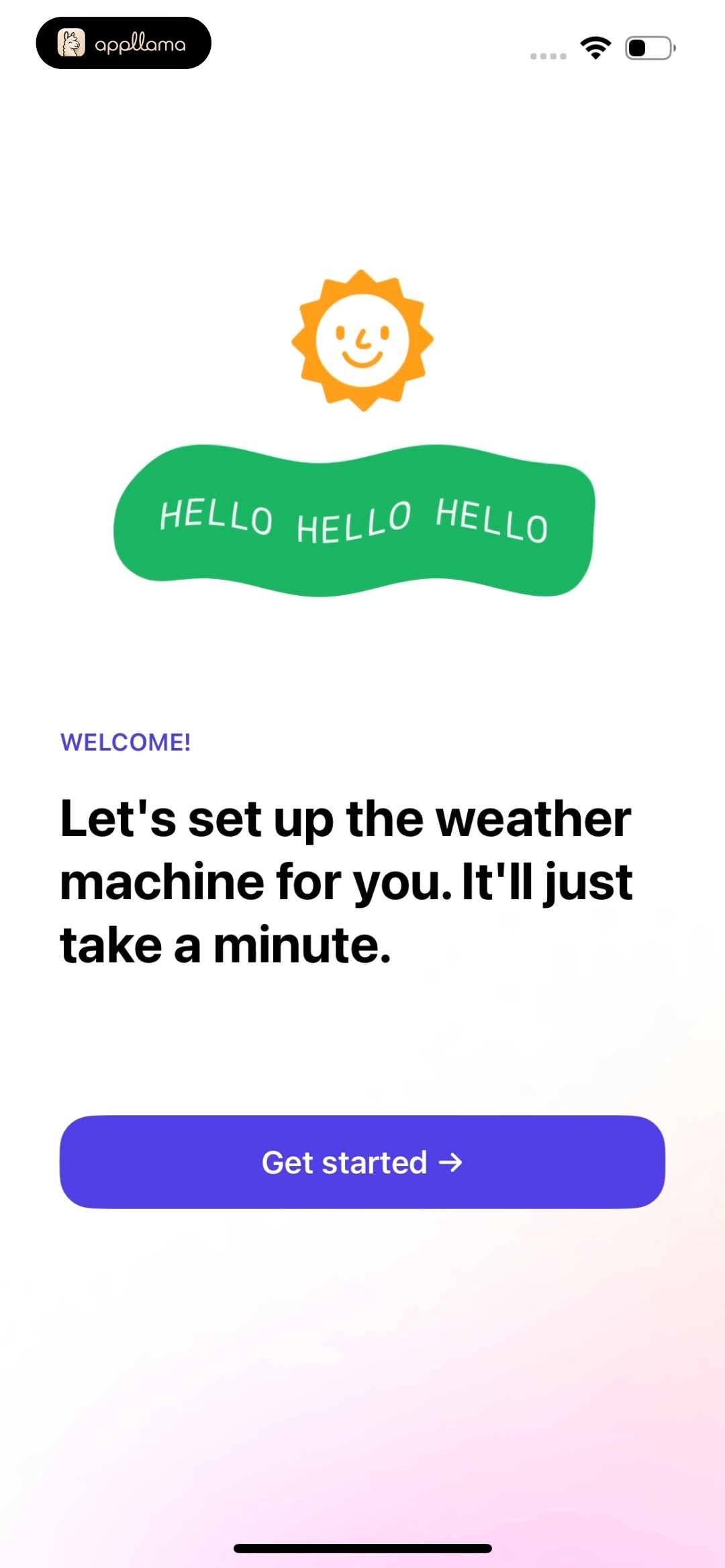 Onboarding Welcome