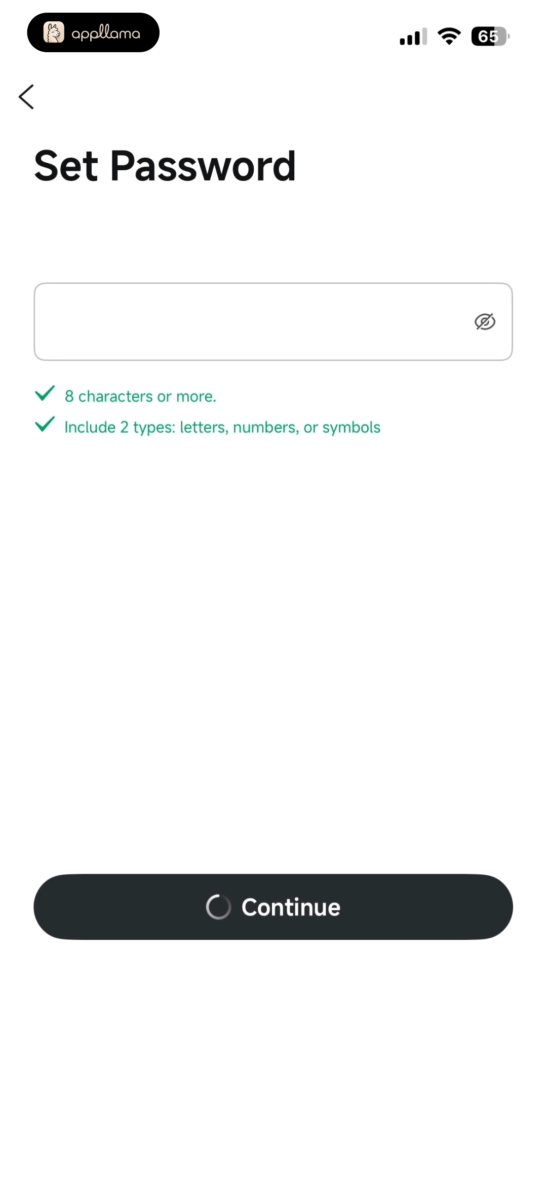 Password Validation