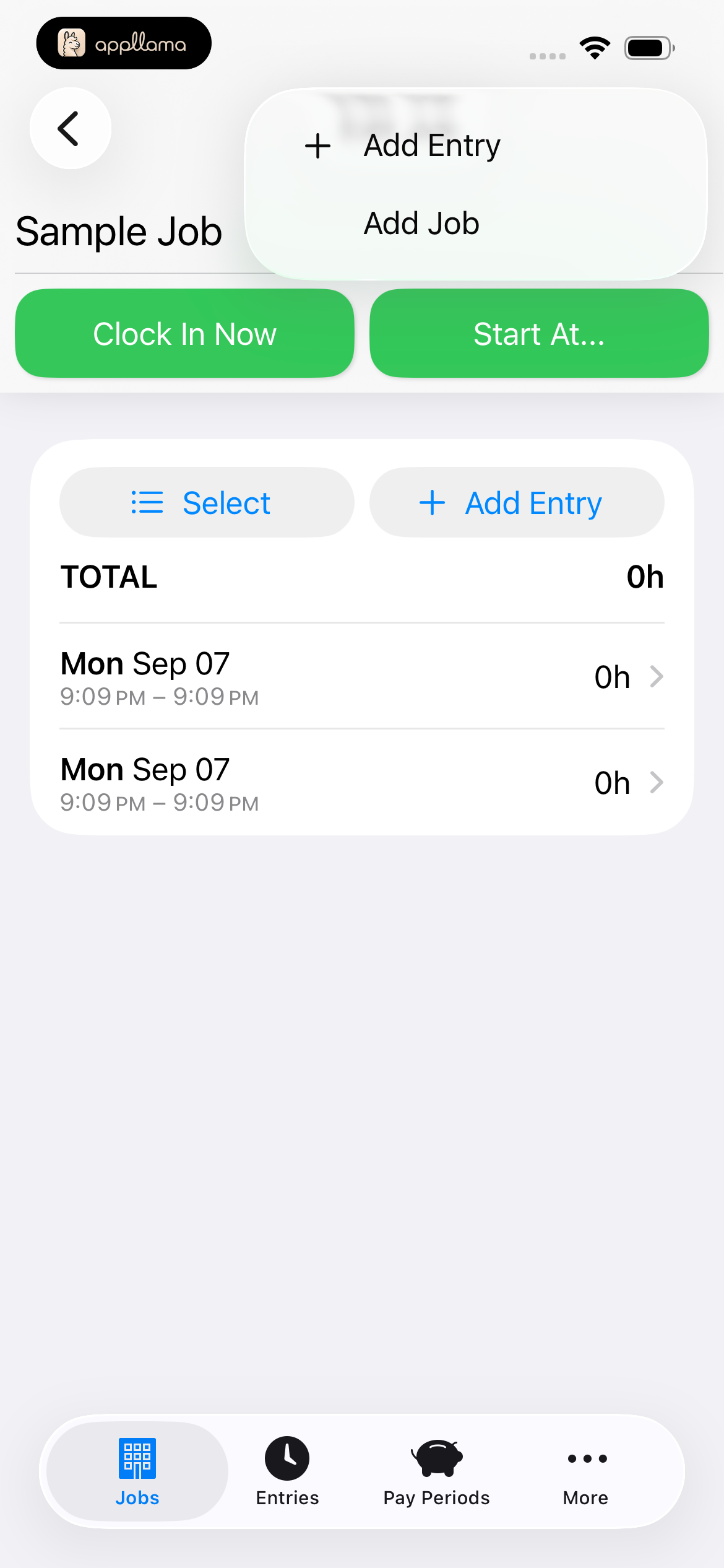 Add Menu