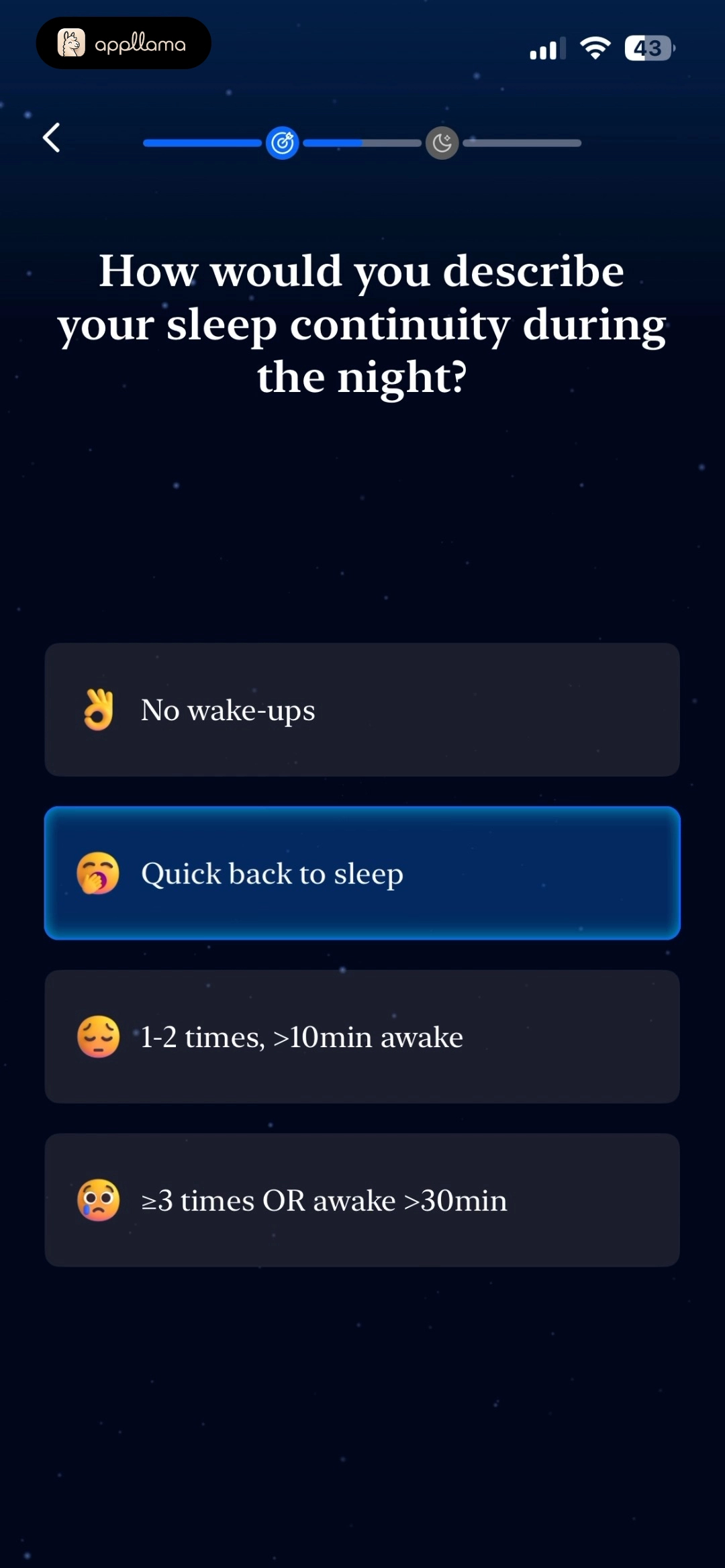 Sleep Continuity Rating