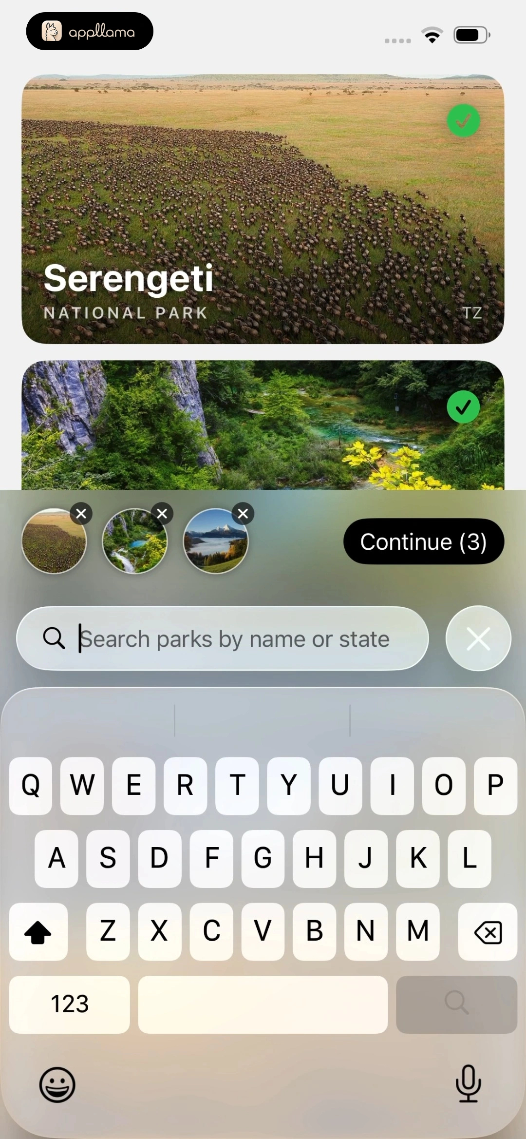 Park Search
