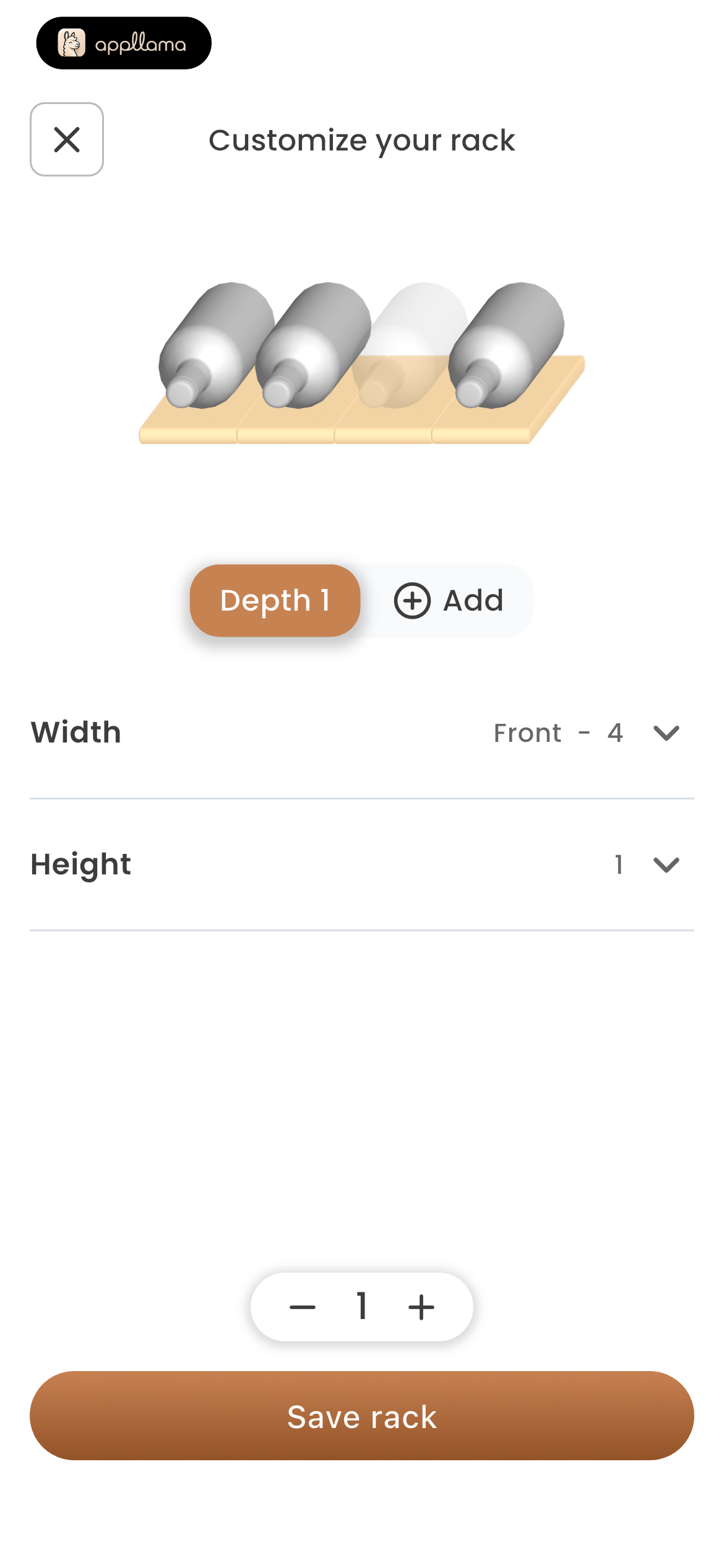 Rack Customization
