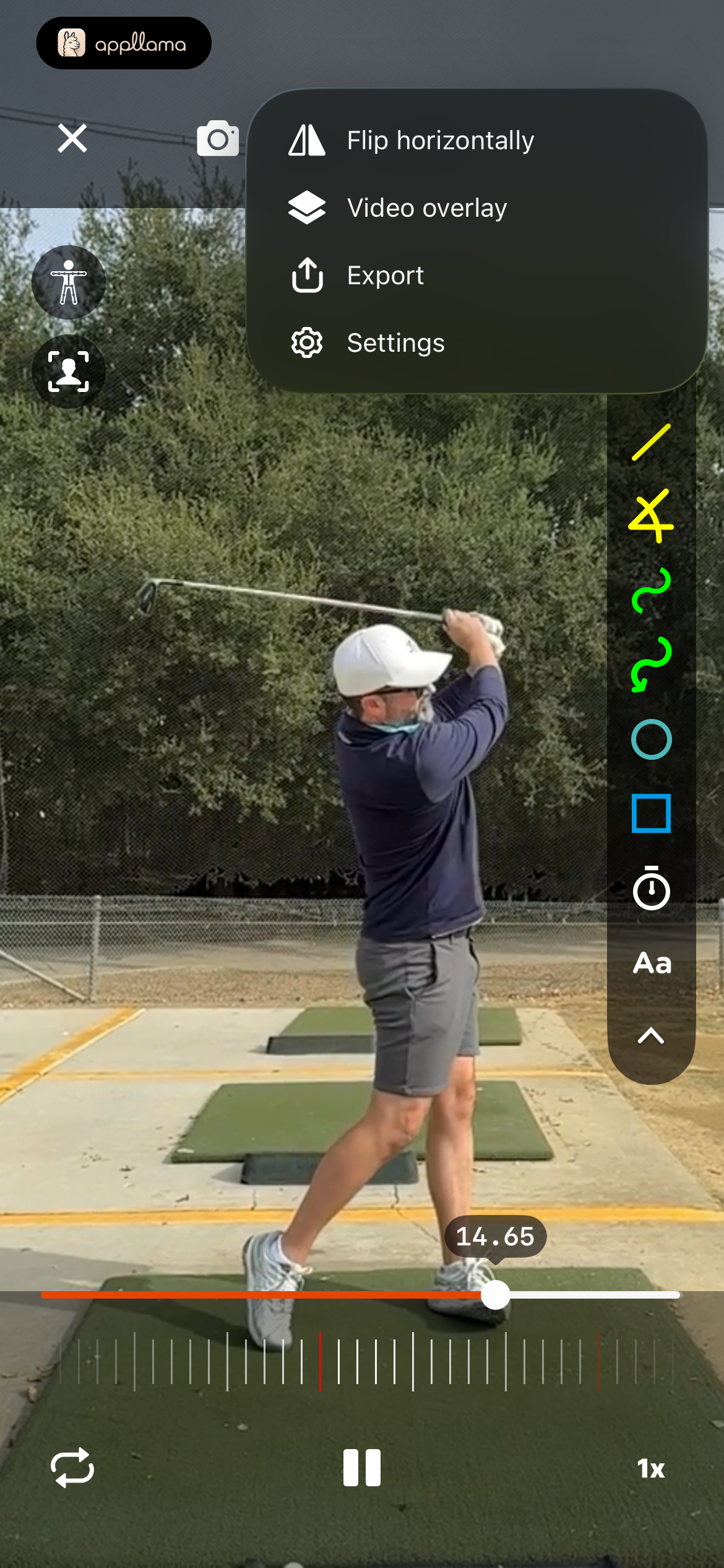 Video Tool Menu