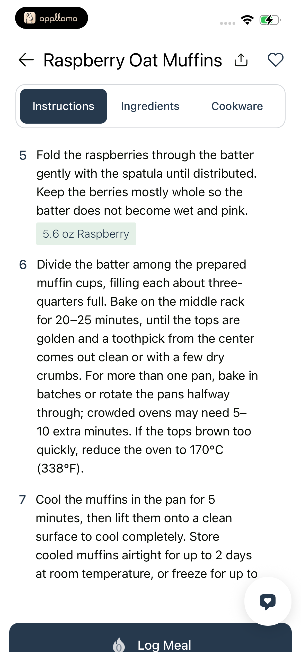 Recipe Instructions