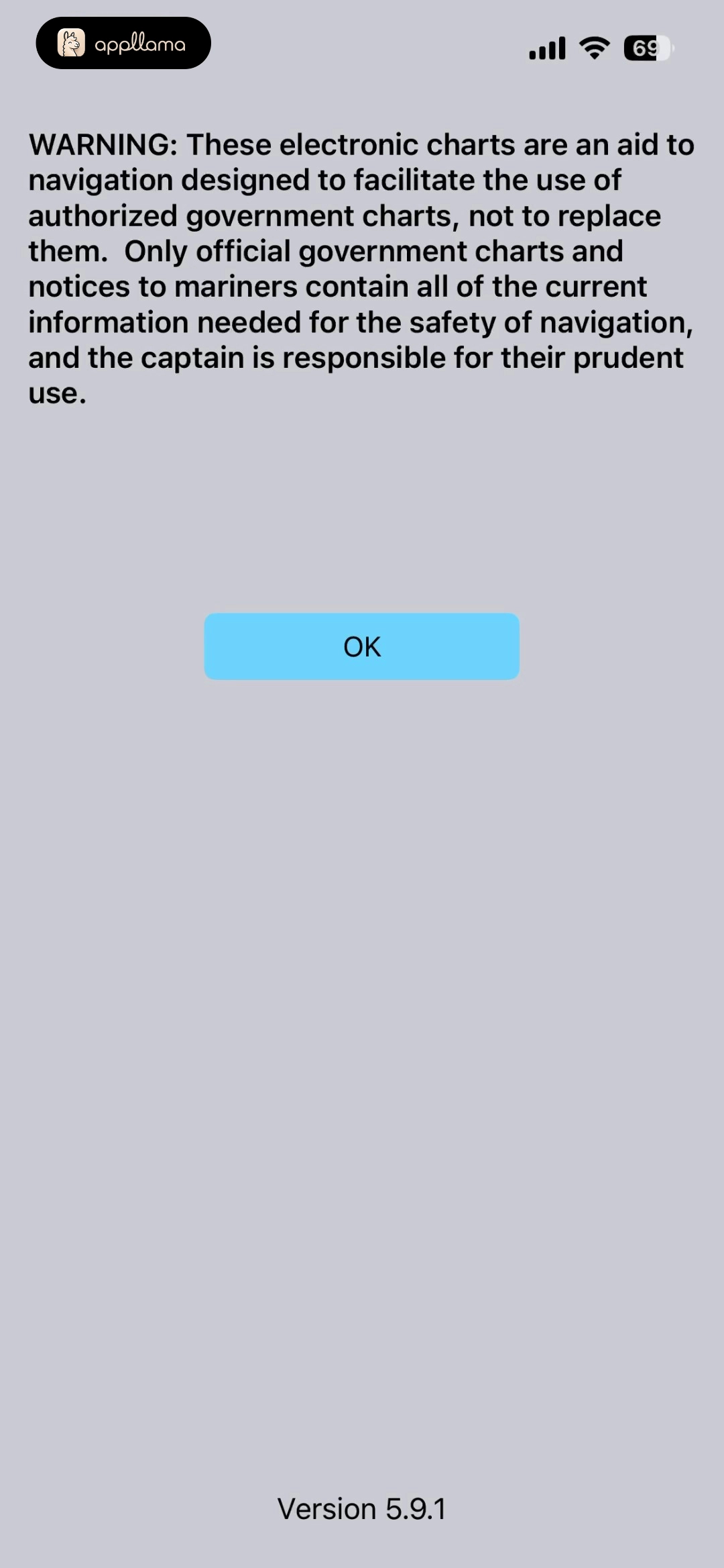 Navigation Warning