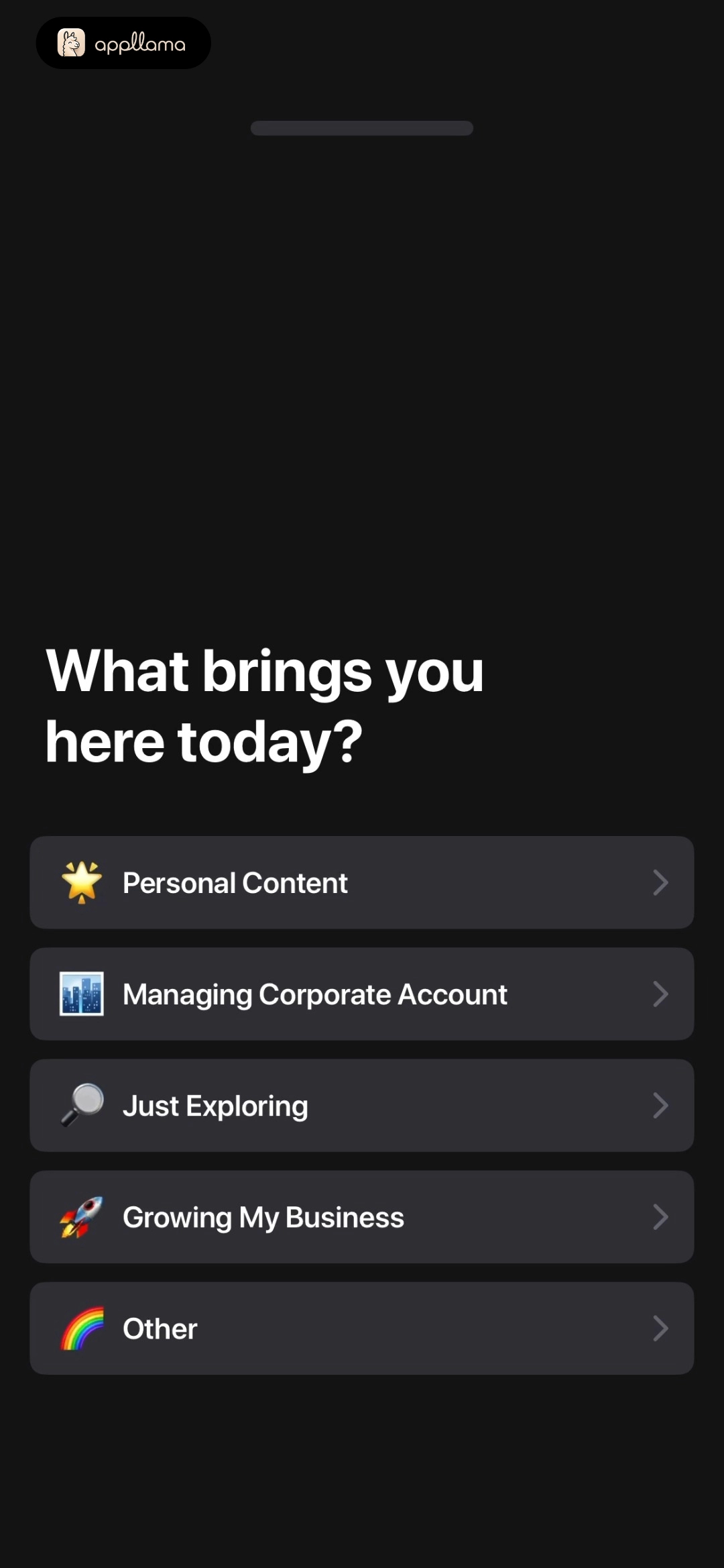 Onboarding Goal