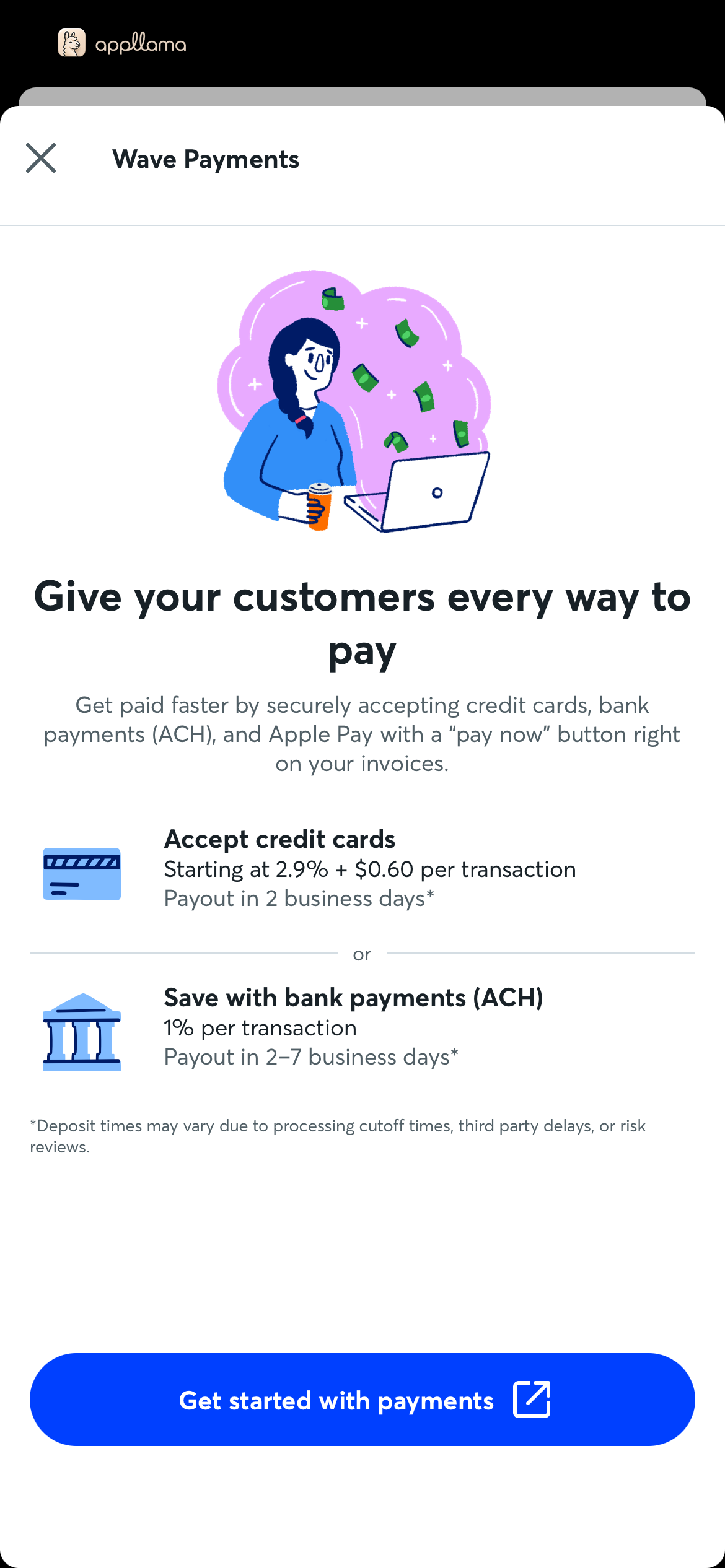 Work Payments Intro