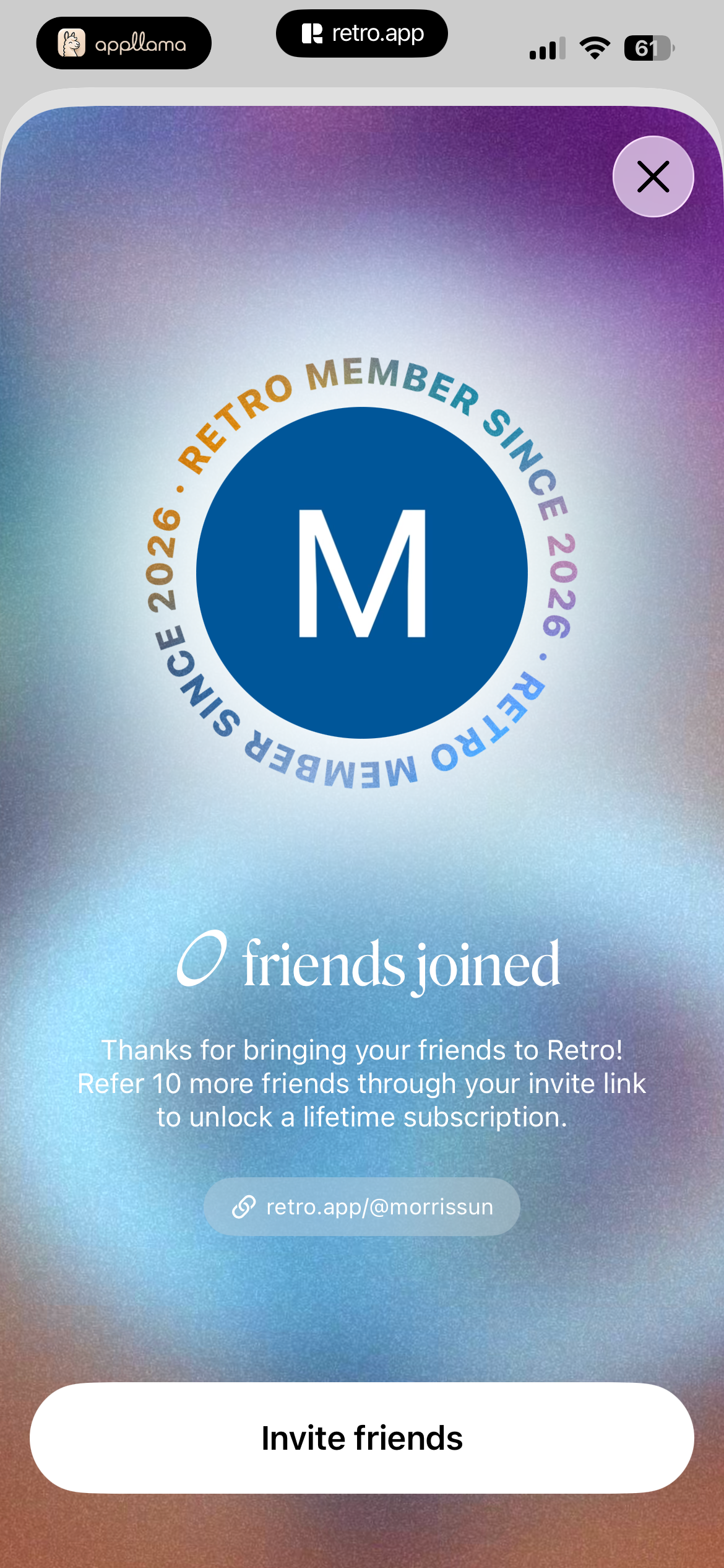 Referral Invite