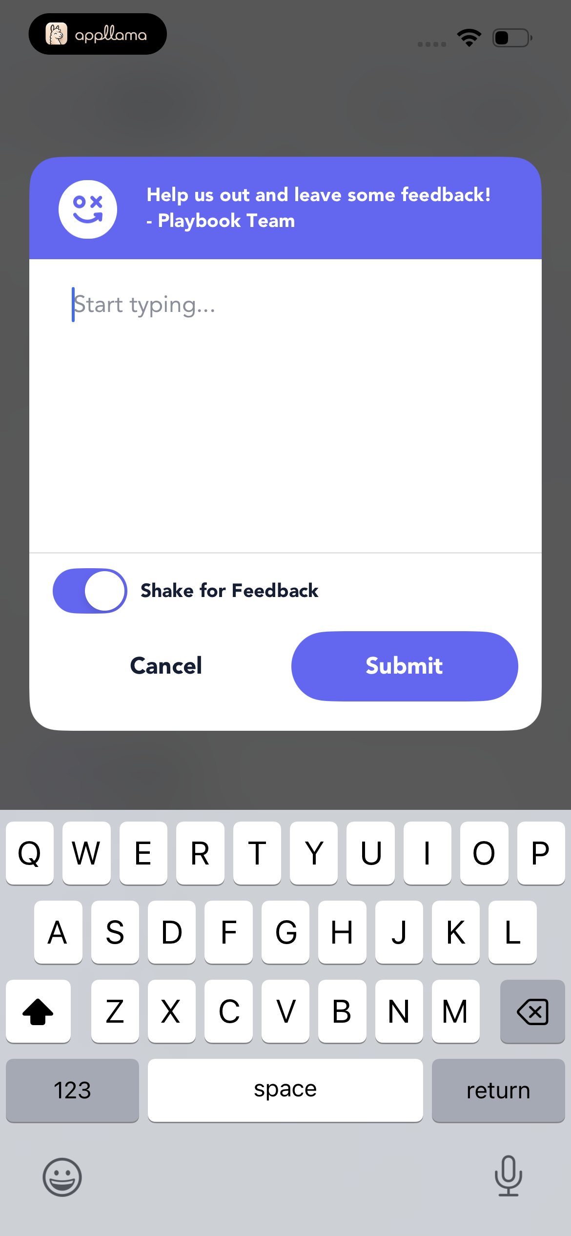 Feedback Form