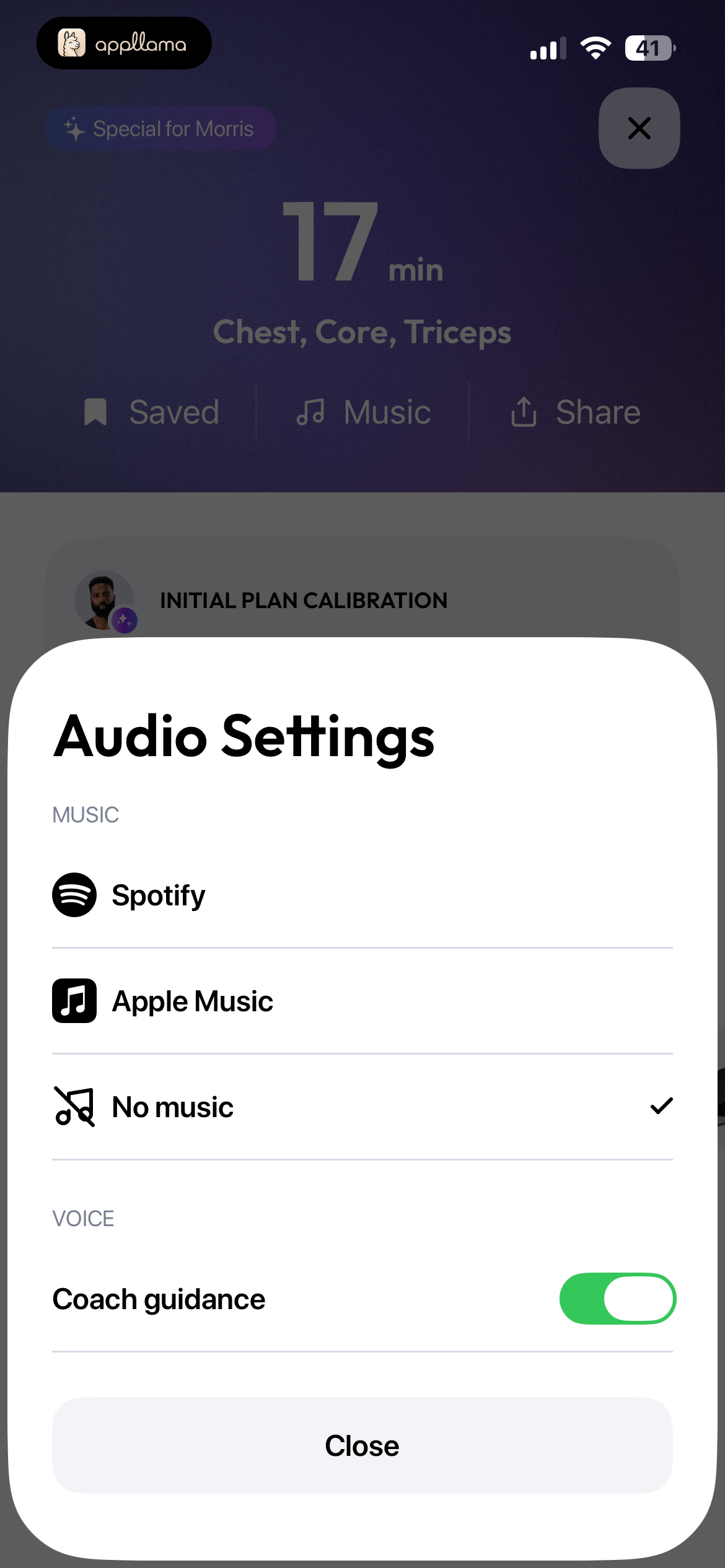 Audio Settings