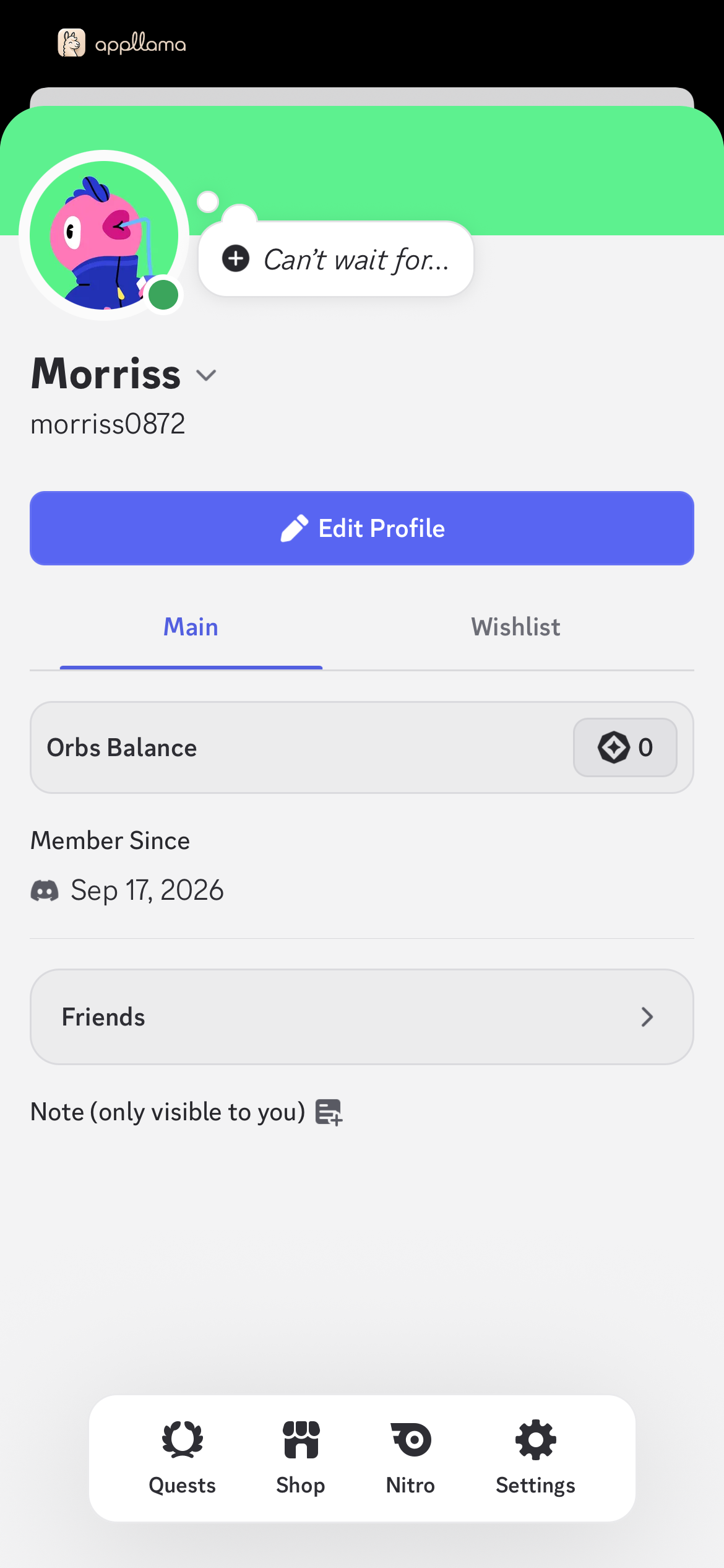 User Profile