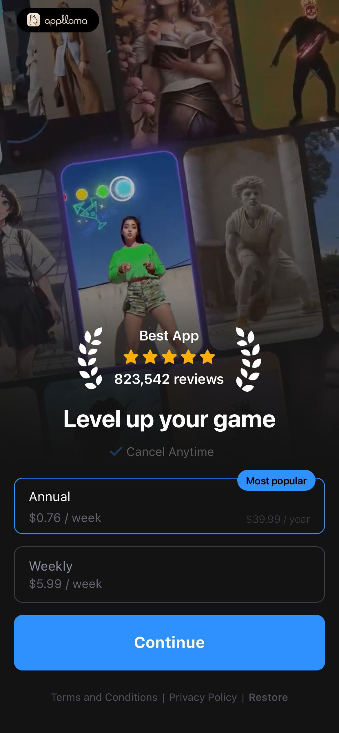 Subscription Paywall