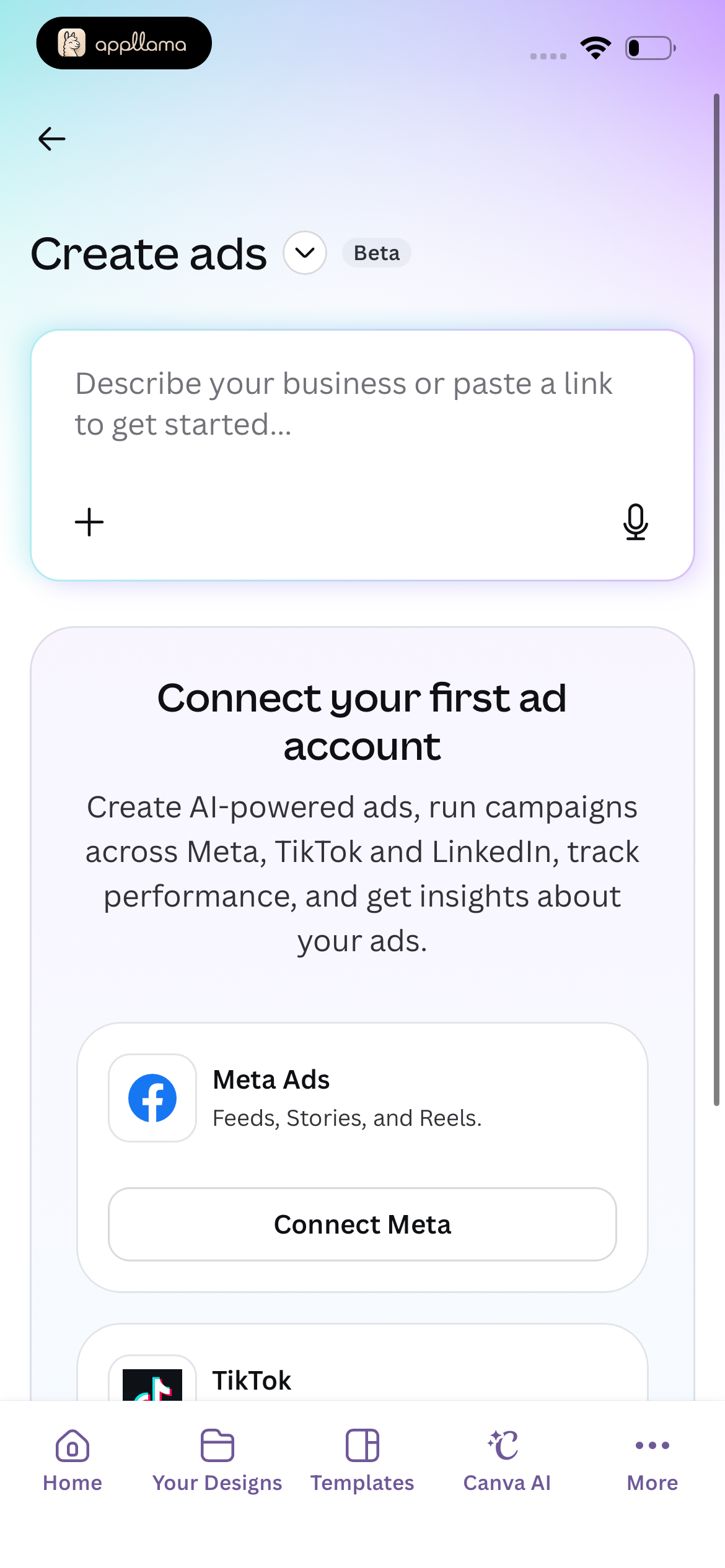 Create Ads