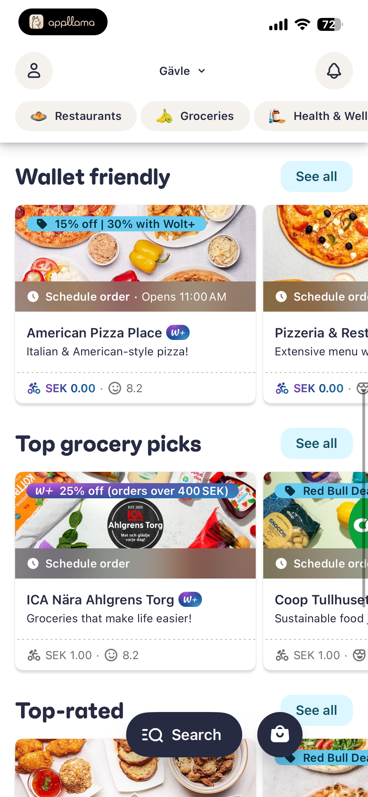 Home Discovery Feed