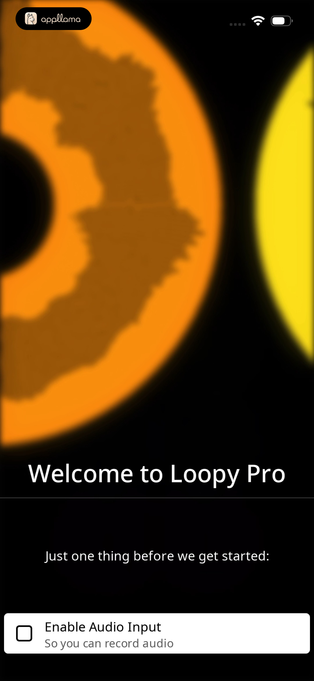 Onboarding Welcome
