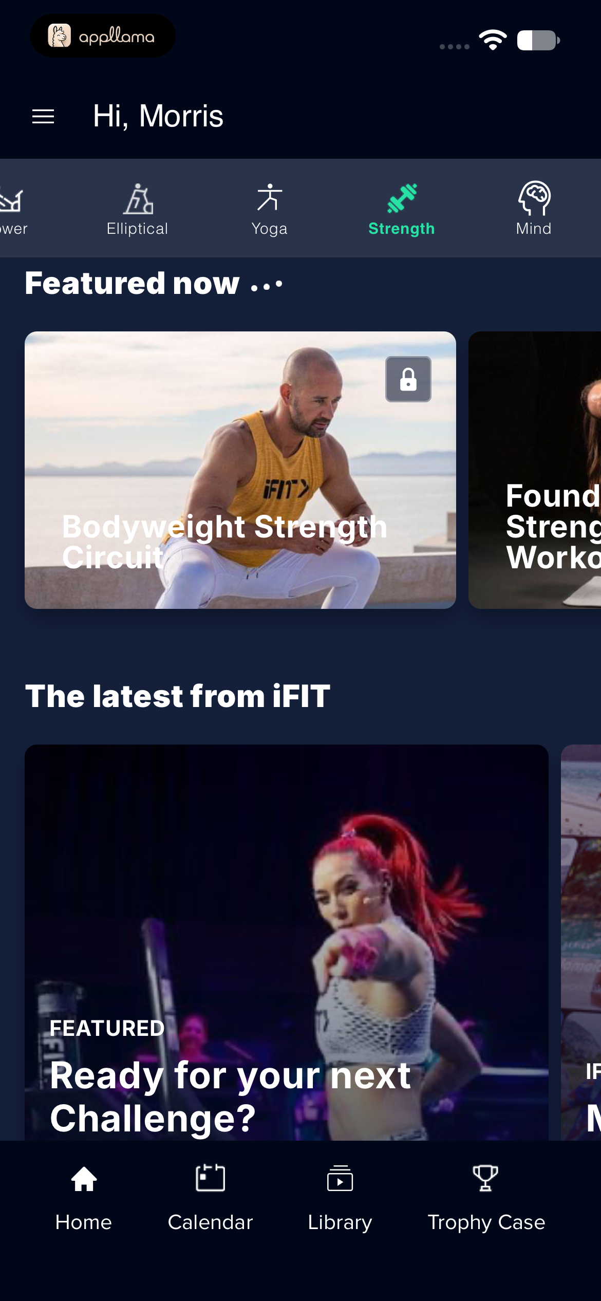 Home - Featured Workouts