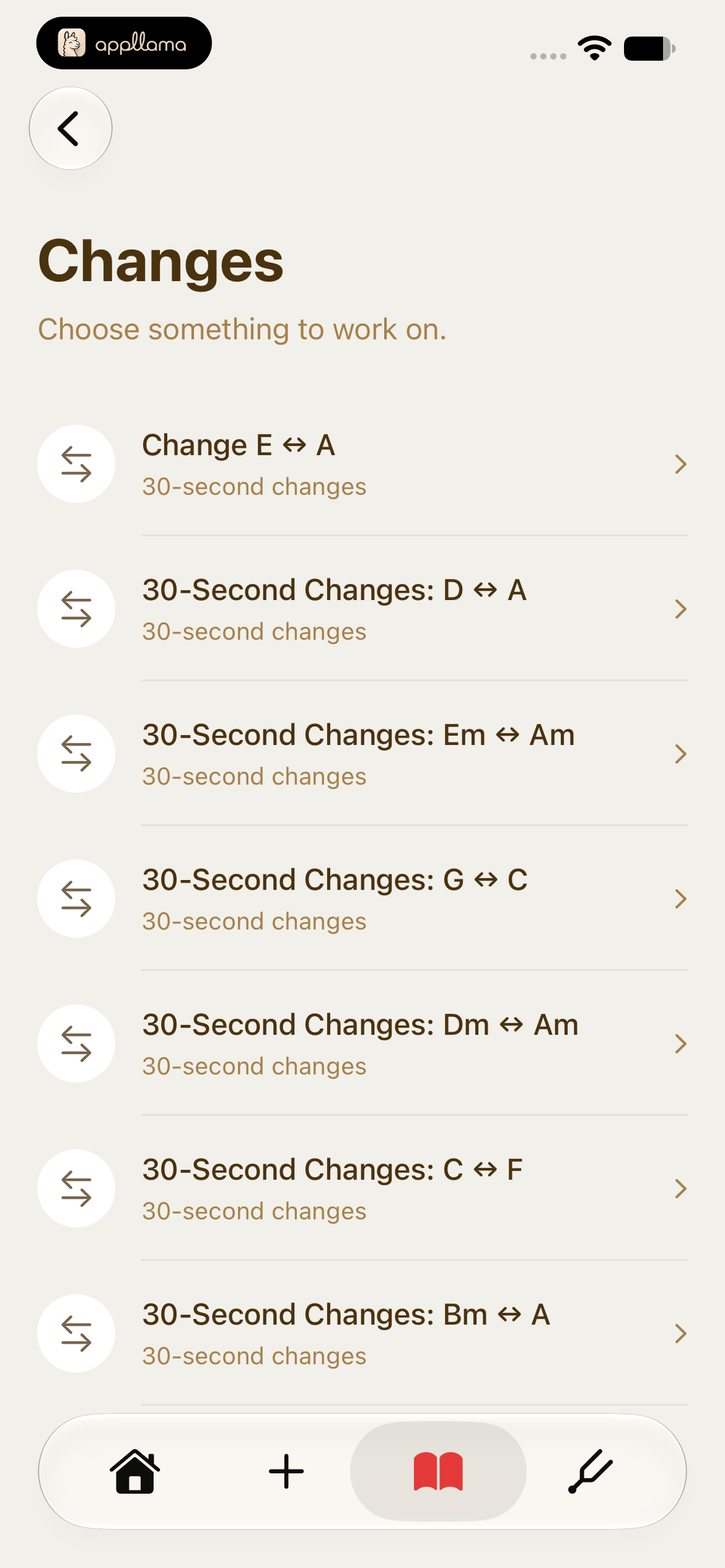 Chord Changes Lessons