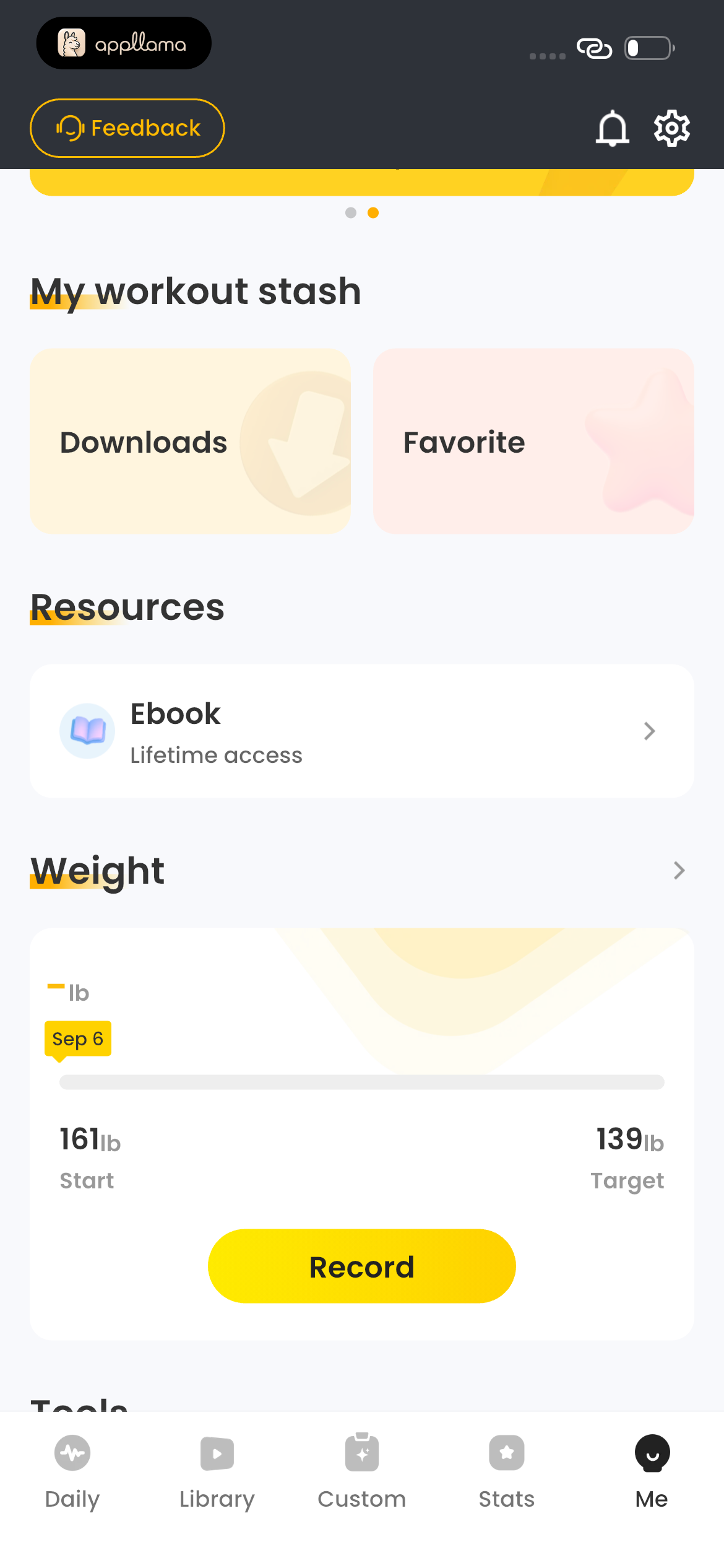 Profile Dashboard