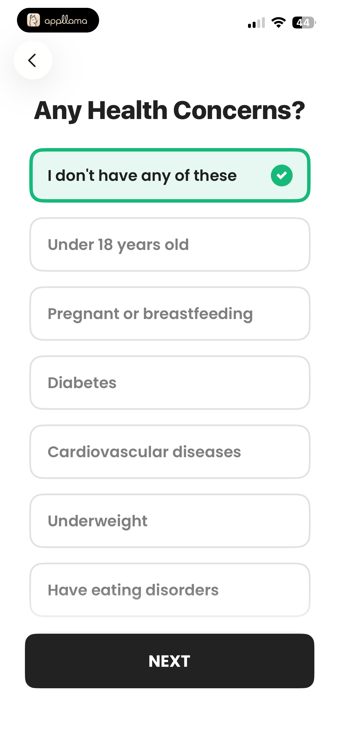 Health Concerns
