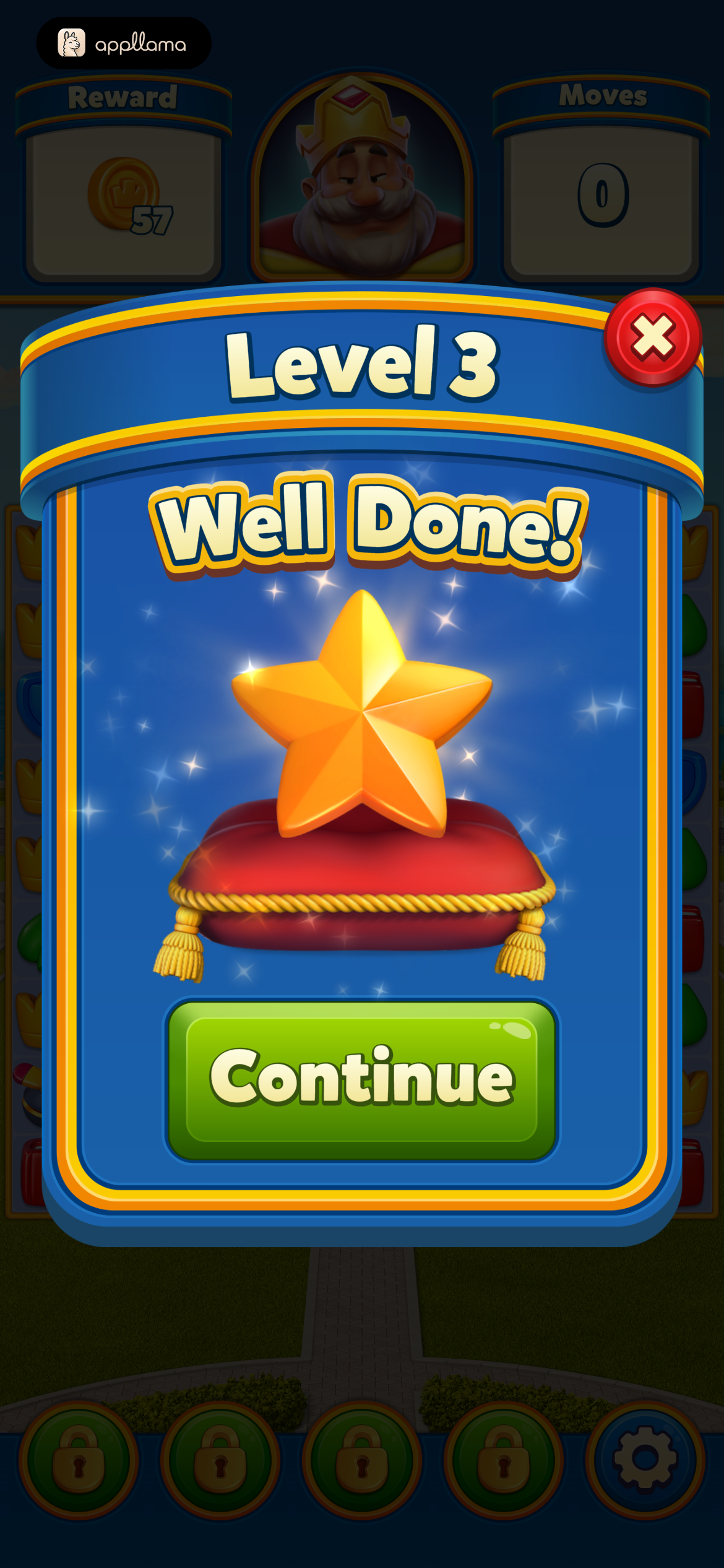 Level Win Celebration