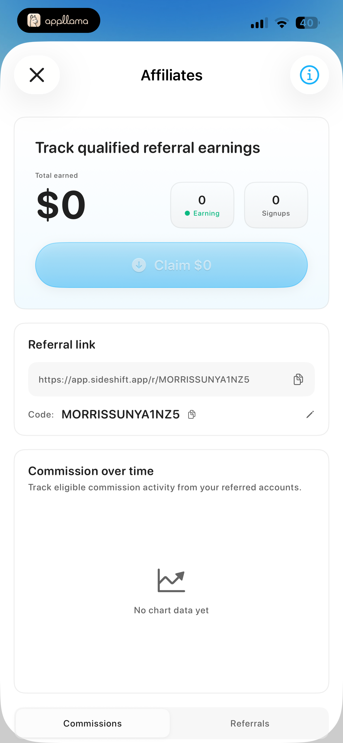 Affiliate Earnings