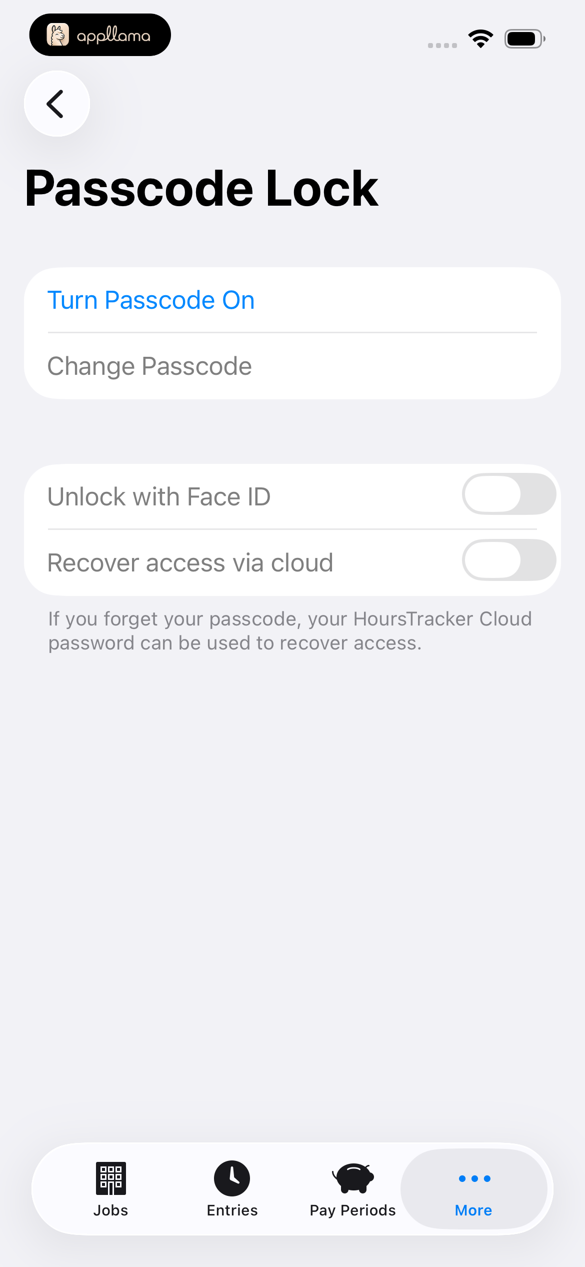 Passcode Lock