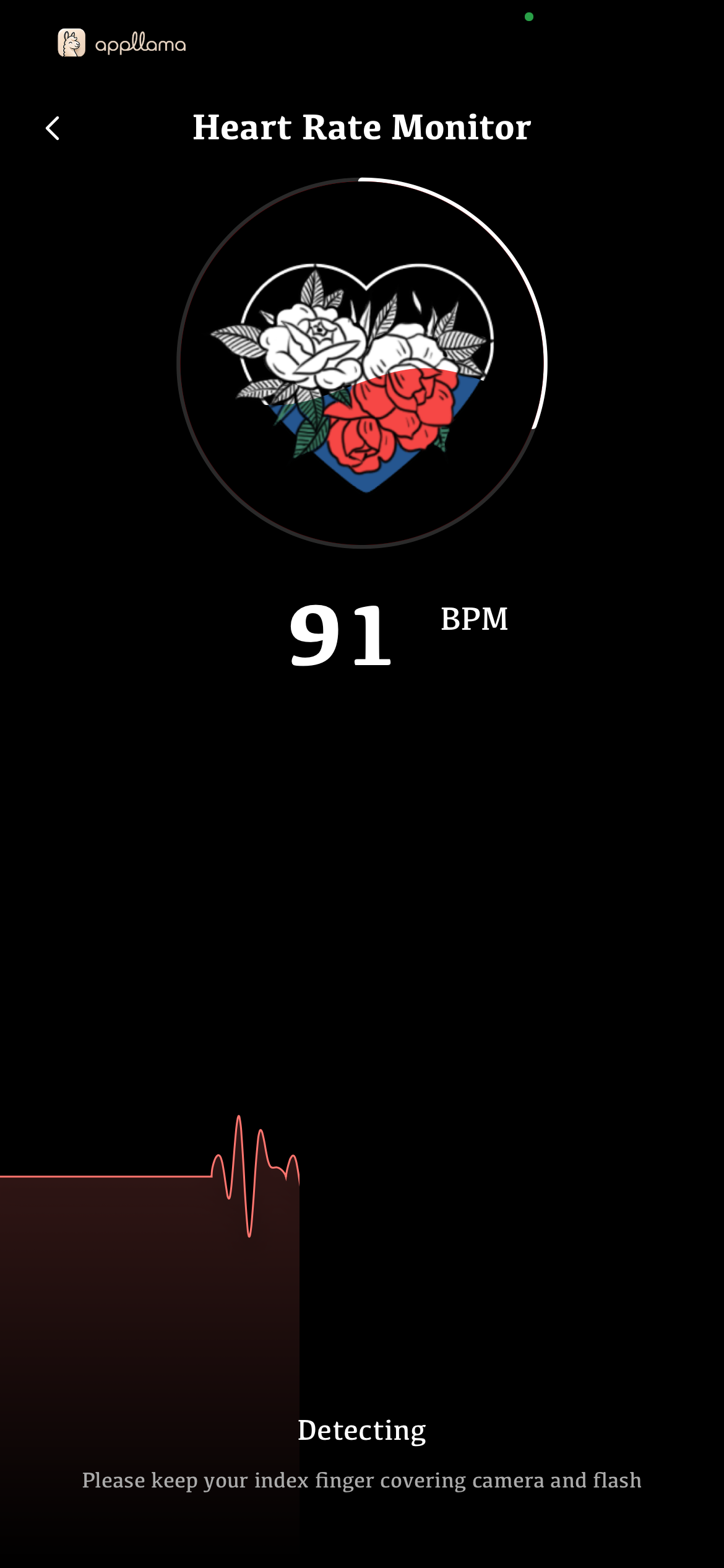 Heart Rate Detected