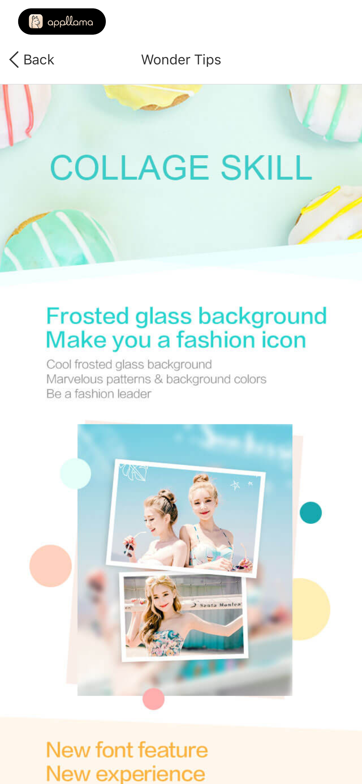Collage Skills Tip