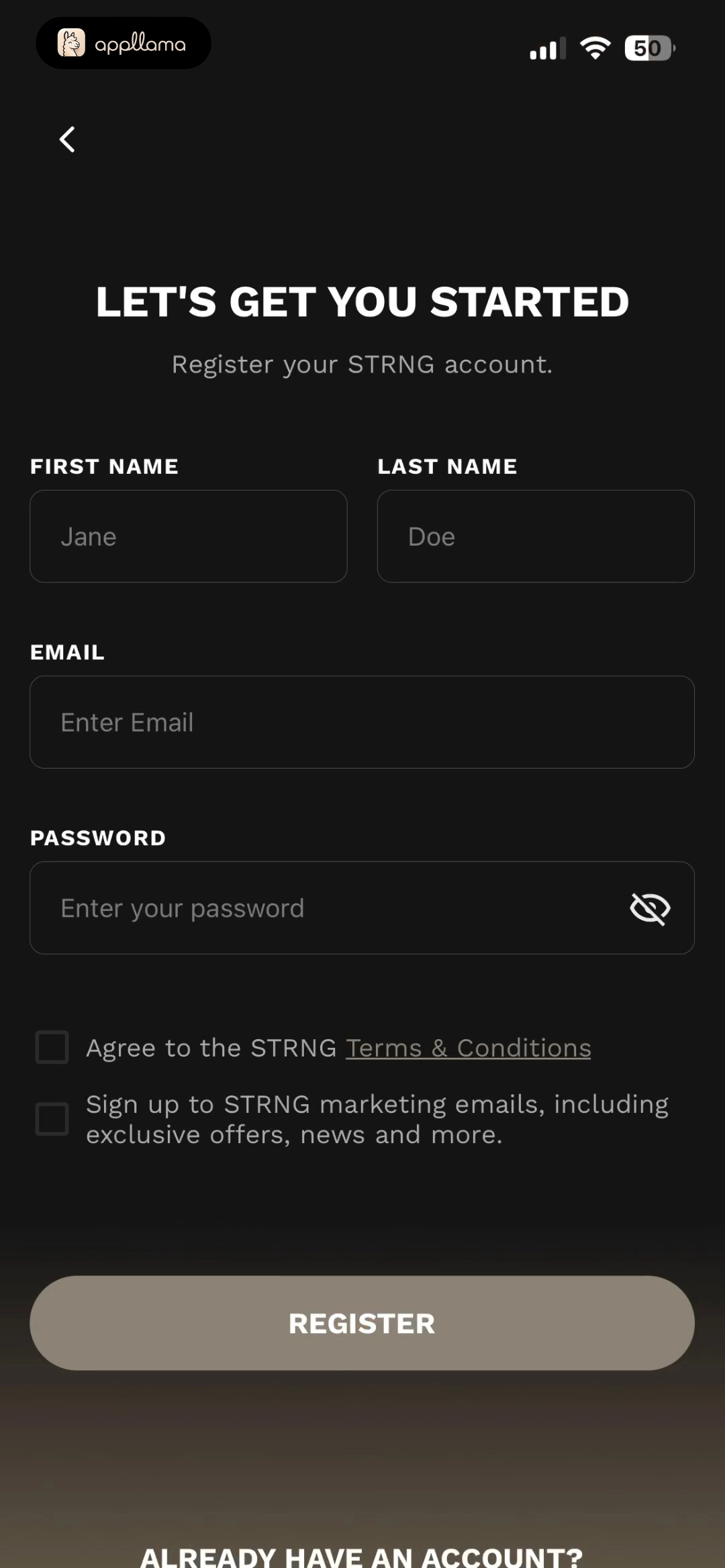 Registration