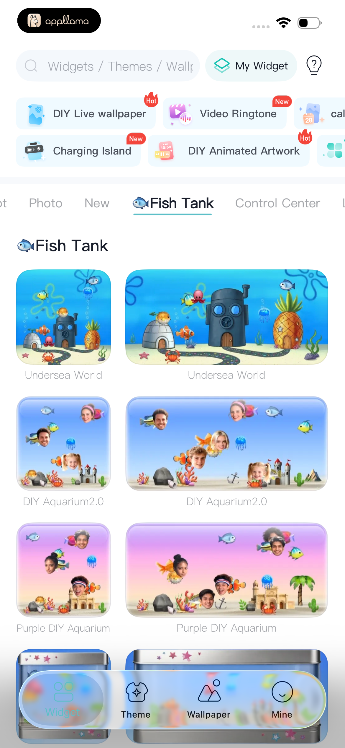 Animated Widgets