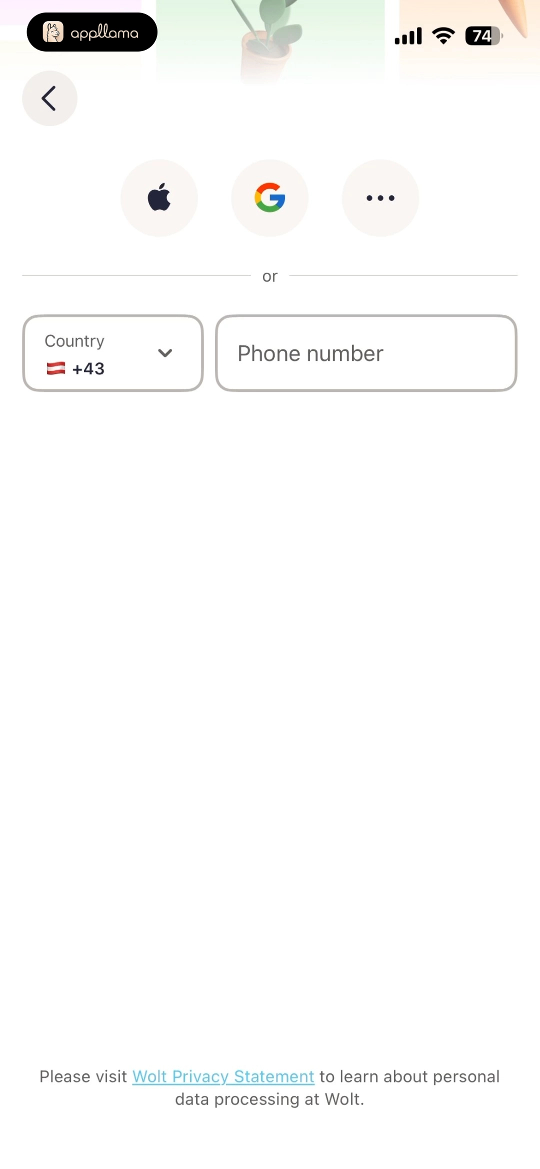 Phone Login