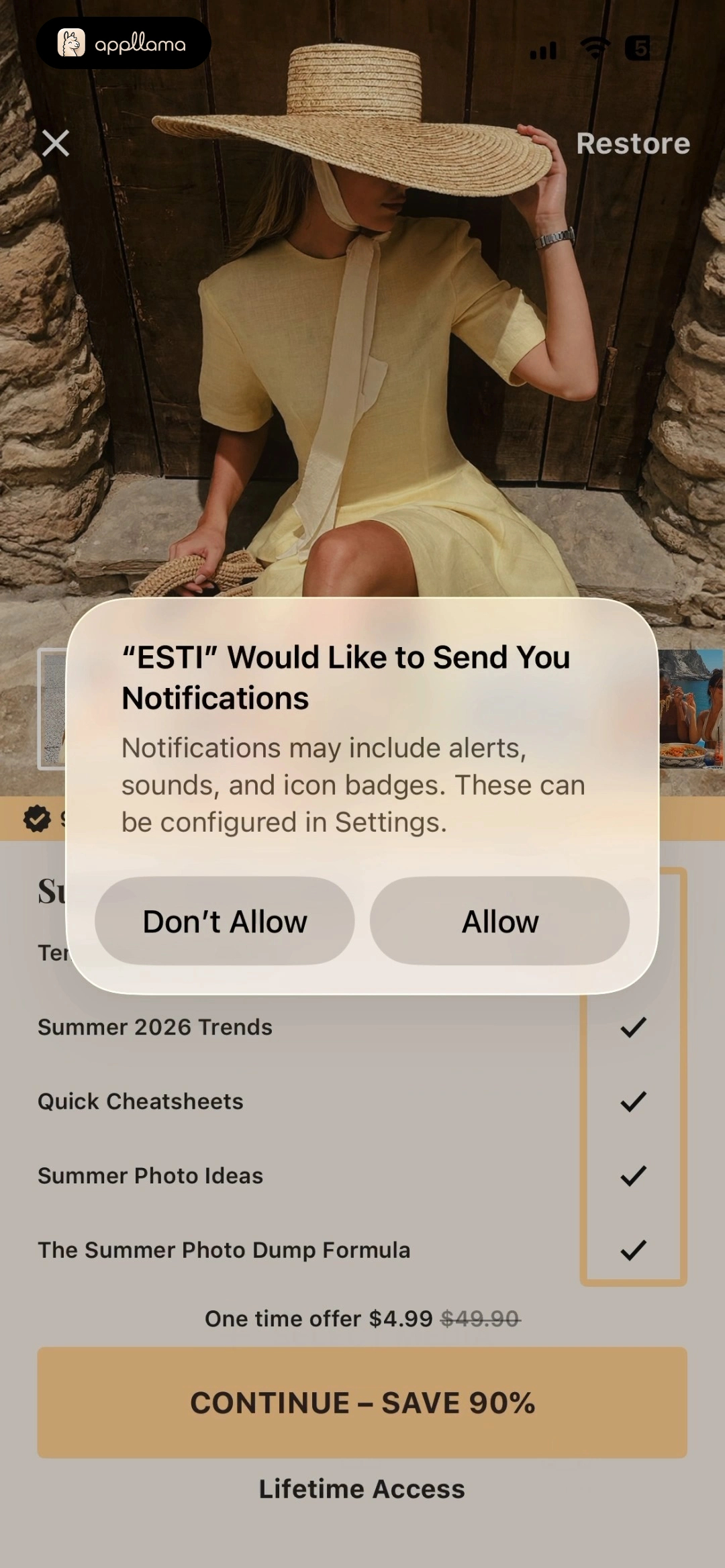 Notification Permission